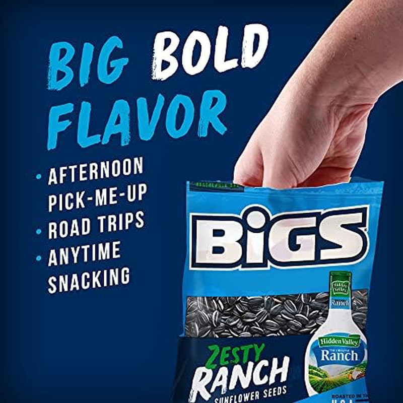 Sunflower Seeds, Hidden Valley Zesty Ranch Flavor, 5.35 Oz.