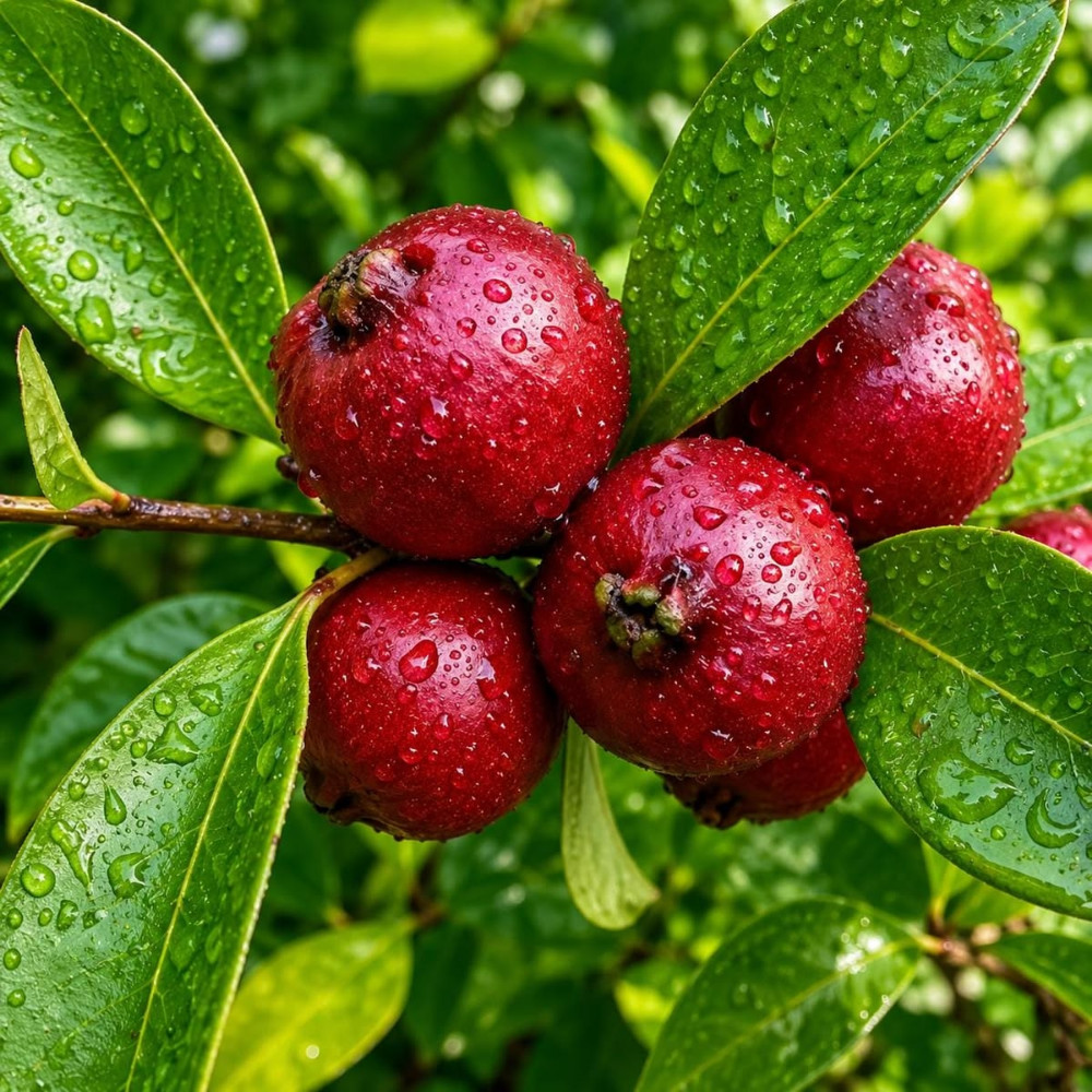 Strawberry Guava Live Plant 4-6 Inches Rooted Tropical Fruit Tree