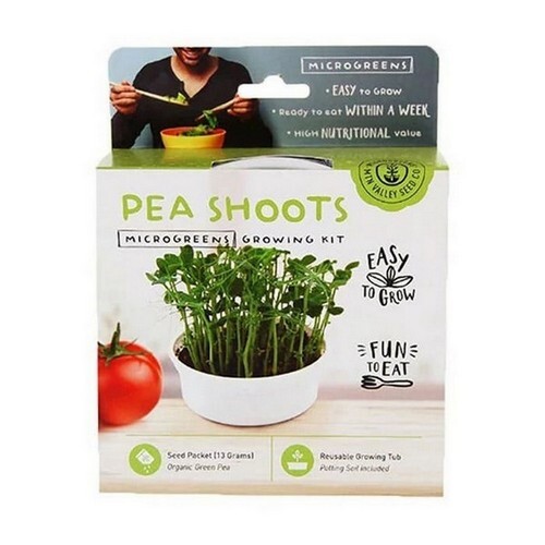 Pea Shoots Microgreen Kit 1 Count By Handy Pantry