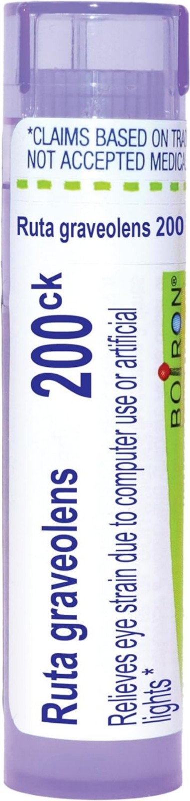 Natural Ruta Graveolens 200CK – Melt-in-Your-Mouth Homeopathic Relief Pellets