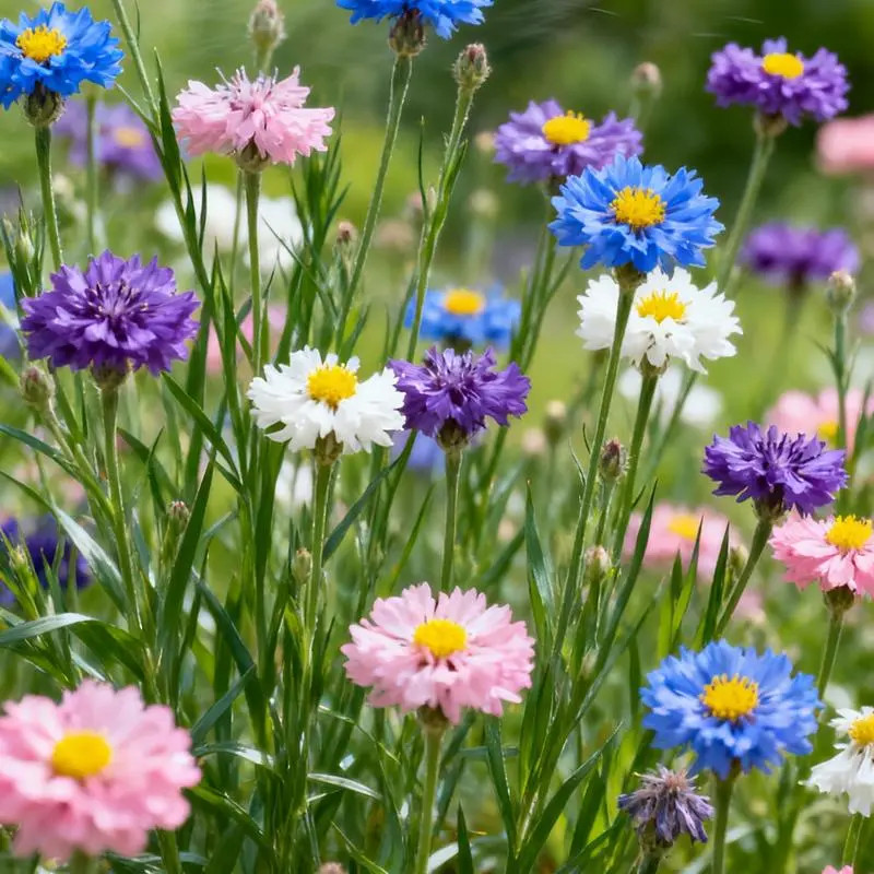 500 Cornflower Garden Seeds – Low-Maintenance Blooms for Rustic & Pollinator Gar