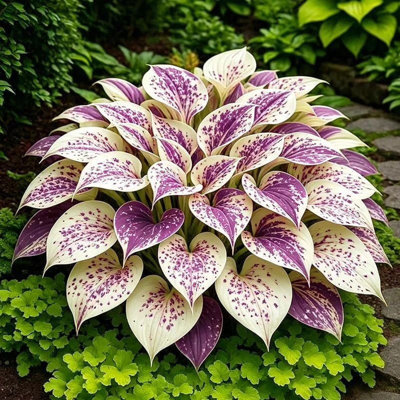 220+ Mix Hosta Seeds for Planting – Shade Tolerant, Perennial Foliage Plant, Ide