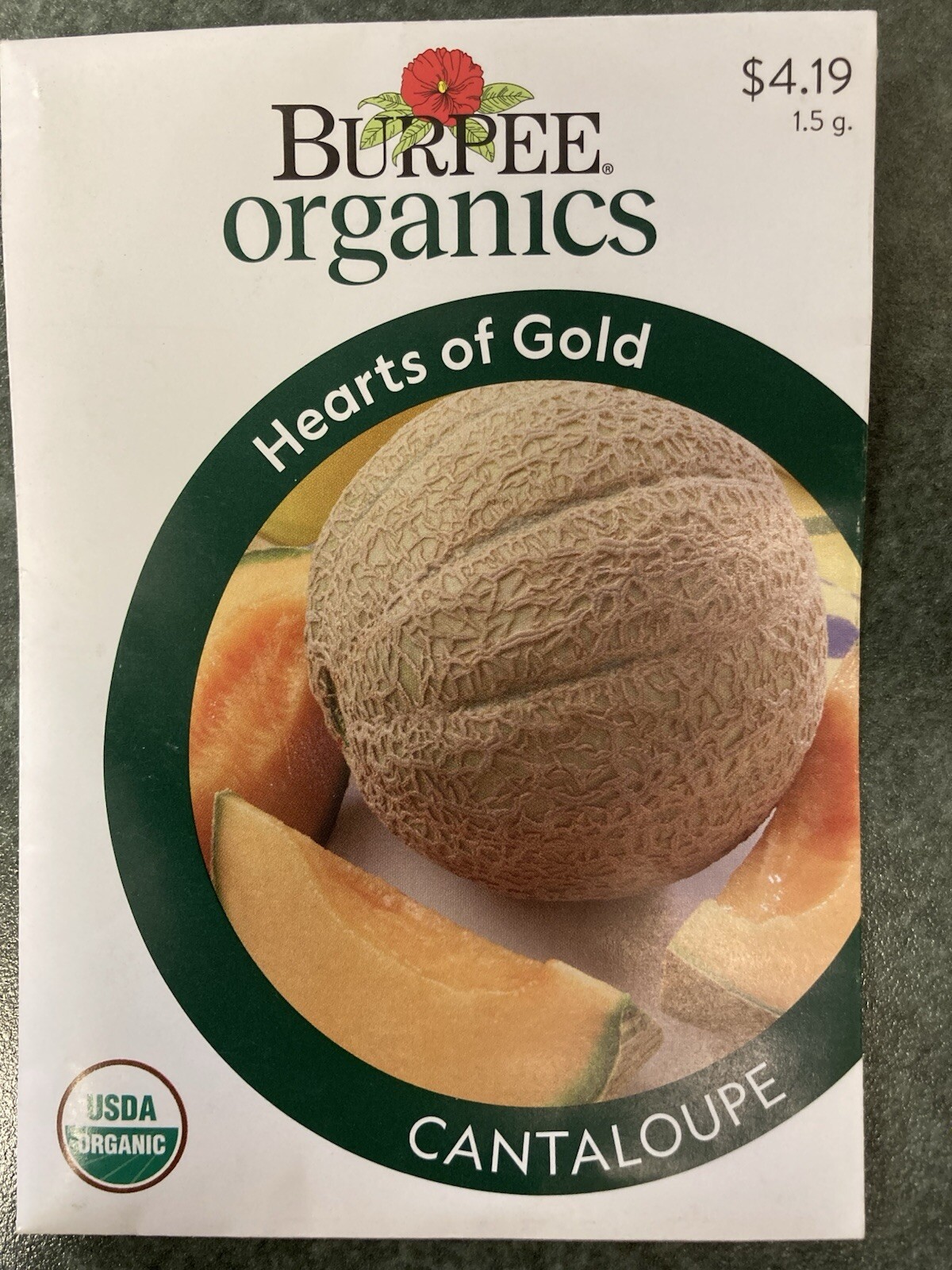 Melon Hearts Of Gold Organic Sell By 11/22