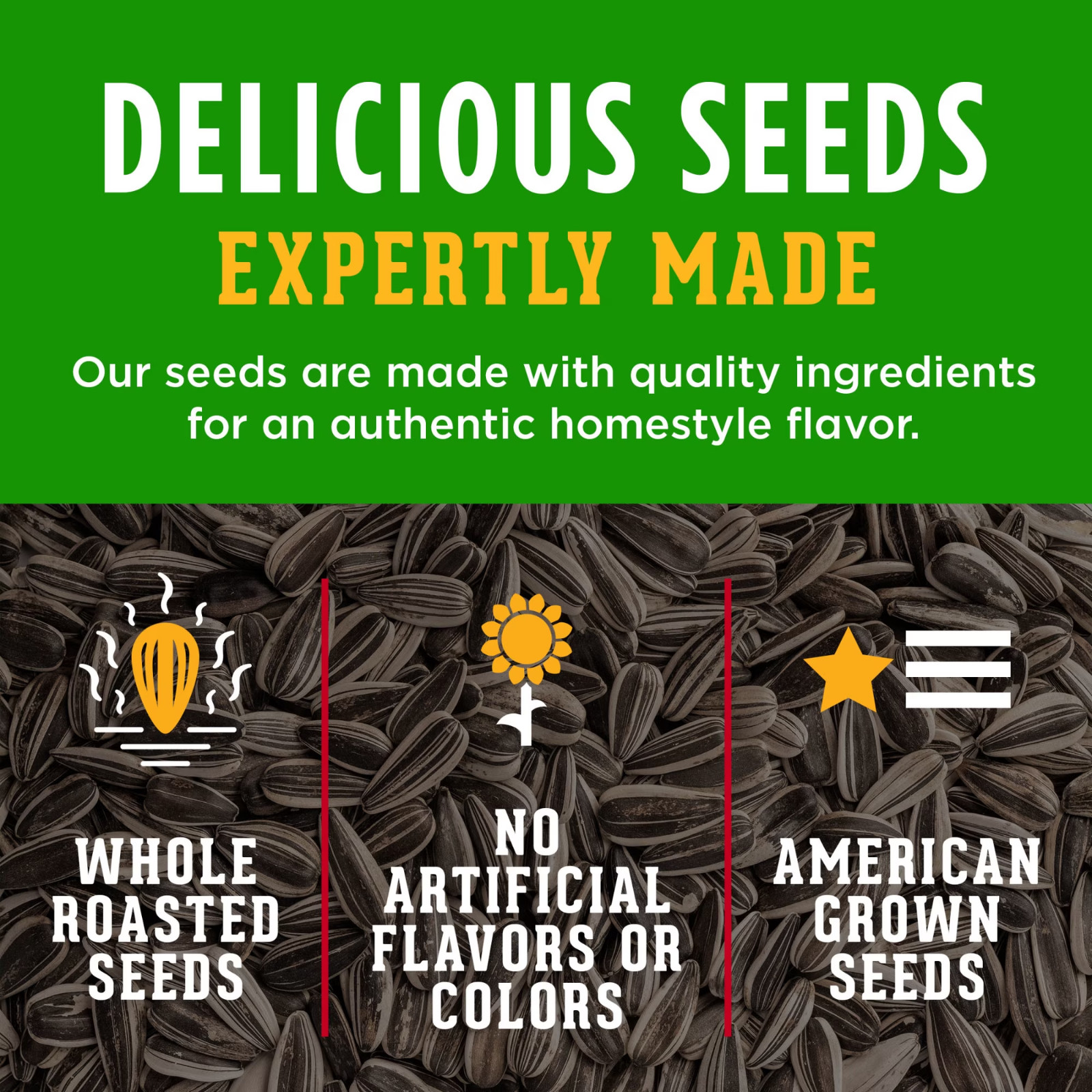 (3 Pack) DAVID Reduced Sodium Jumbo Sunflower Seeds, 16 Oz