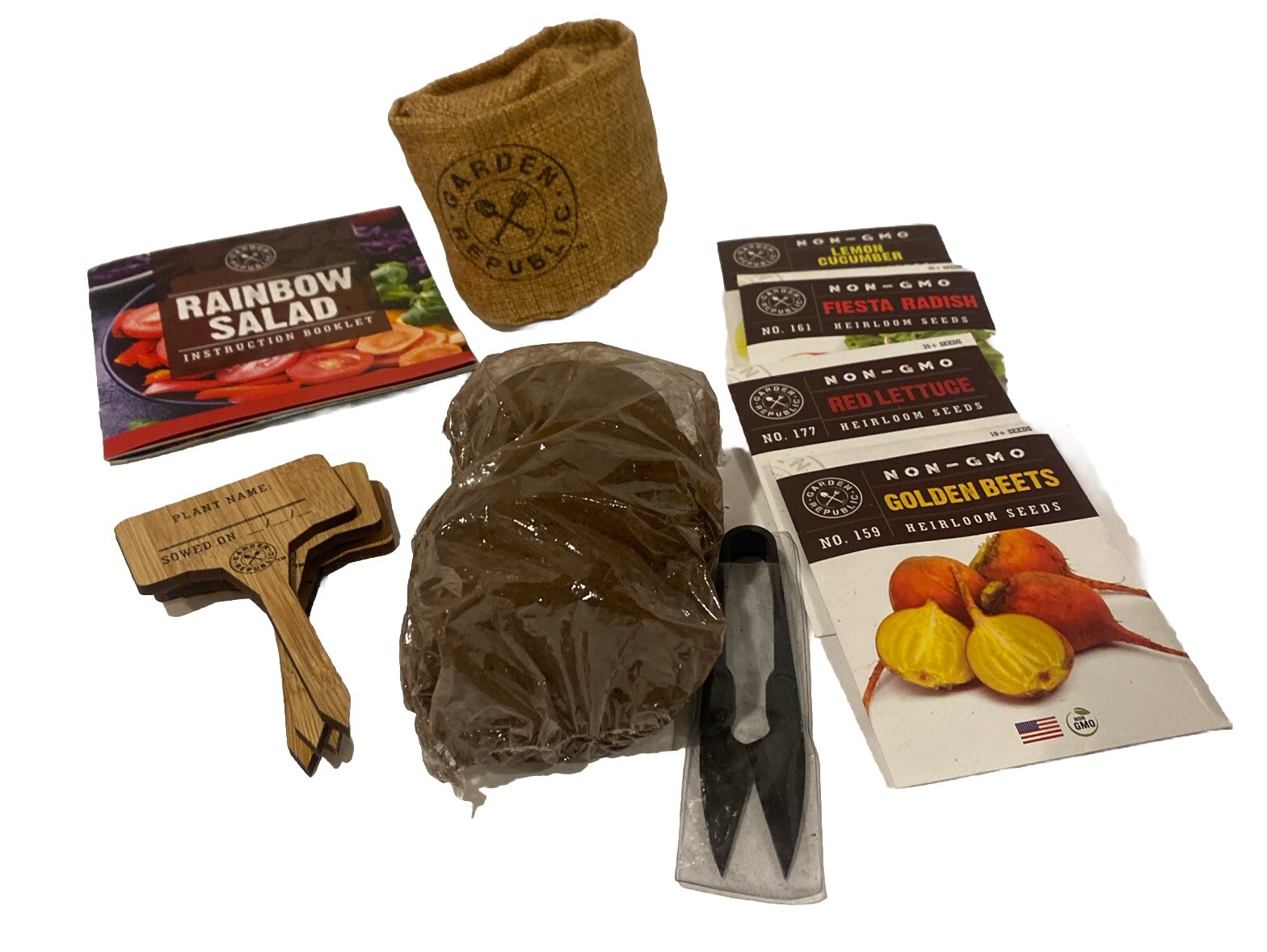 New Garden Republic Beginners Edible Garden, Seeds To Edible Delicious Vegetable