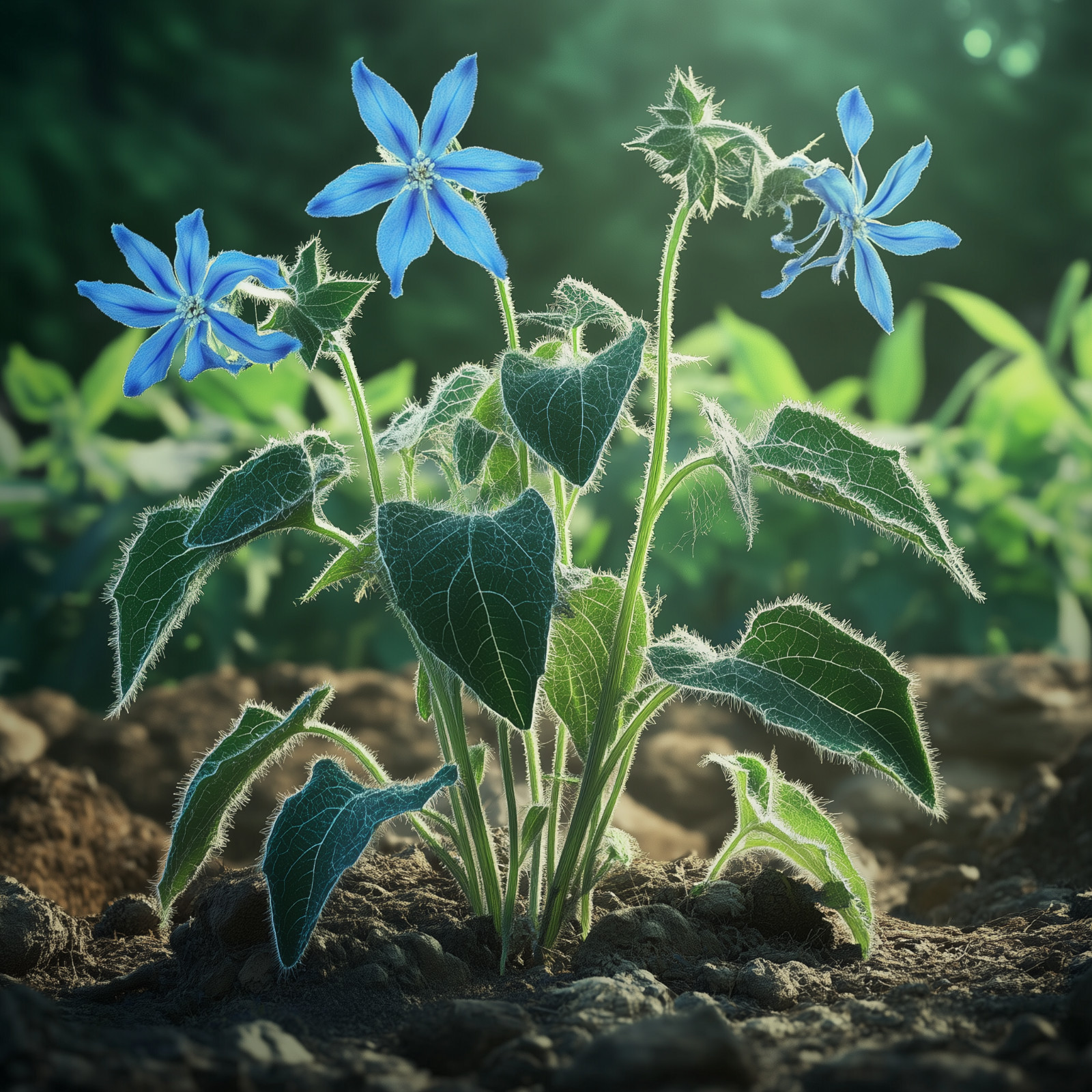Borage Seeds, Herb Seeds, Edible Flowers, Pollinator, Non-GMO, Free Shipping