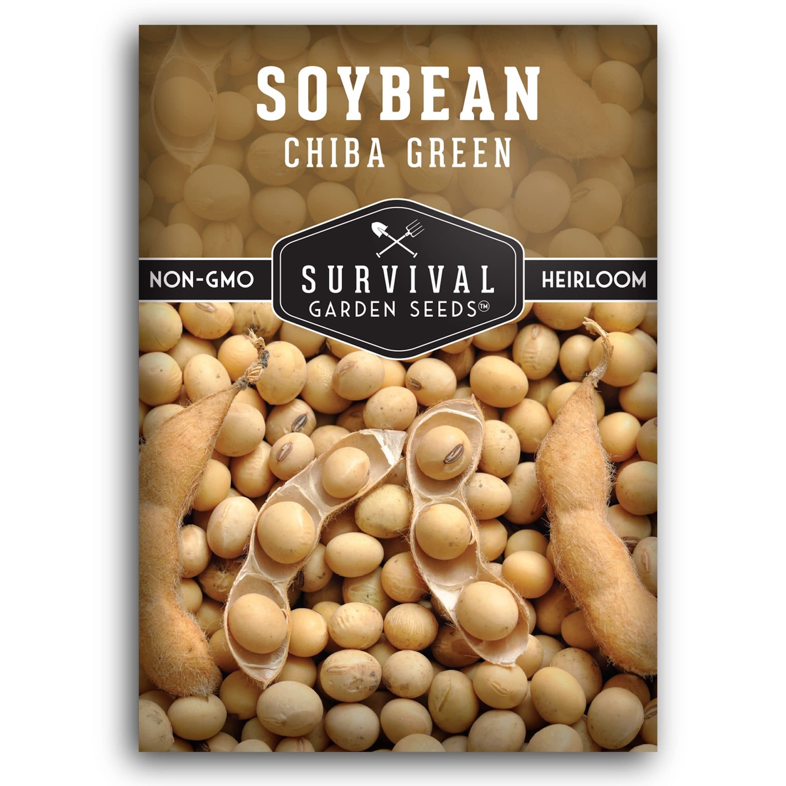 Non-GMO Edamame Seeds for Planting | Heirloom Soybean Variety (3 Packs)