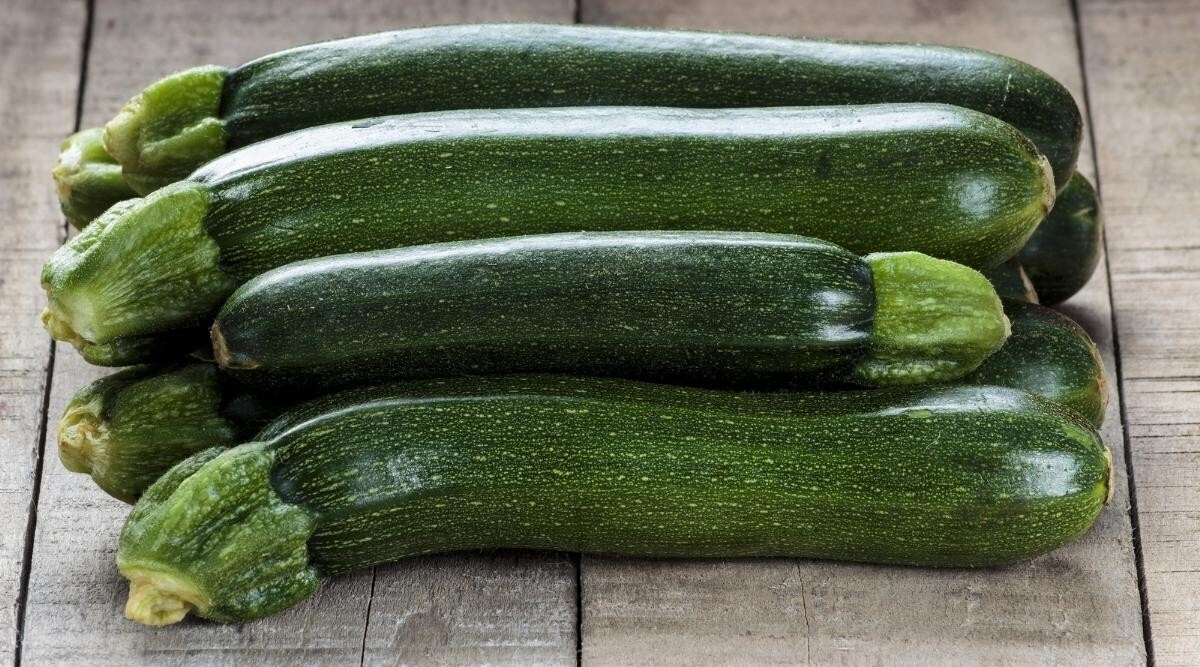 20 Fresh Dark Green Zucchini Summer Premium | NON-GMO | Squash Seeds-B 23