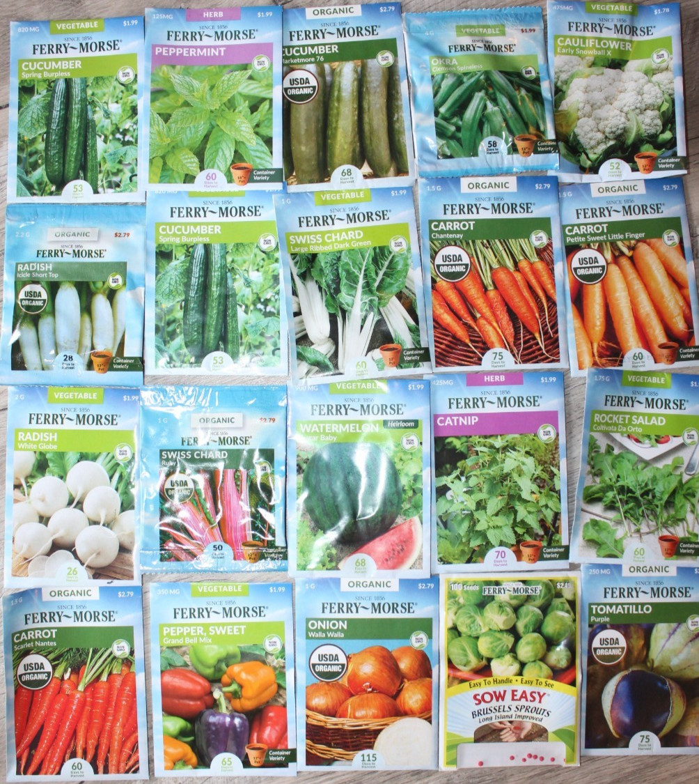 100 pack Garden Seeds Bundle – 12/25 $250-$300+ GRAB BAG MYSTERY BAG *READ* 4