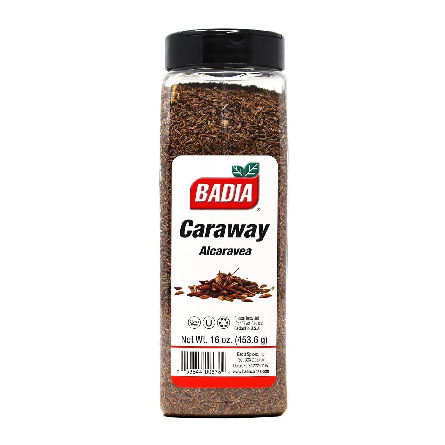 16 oz Whole Caraway Seeds – Gluten-Free, Perfect for Cooking & Baking