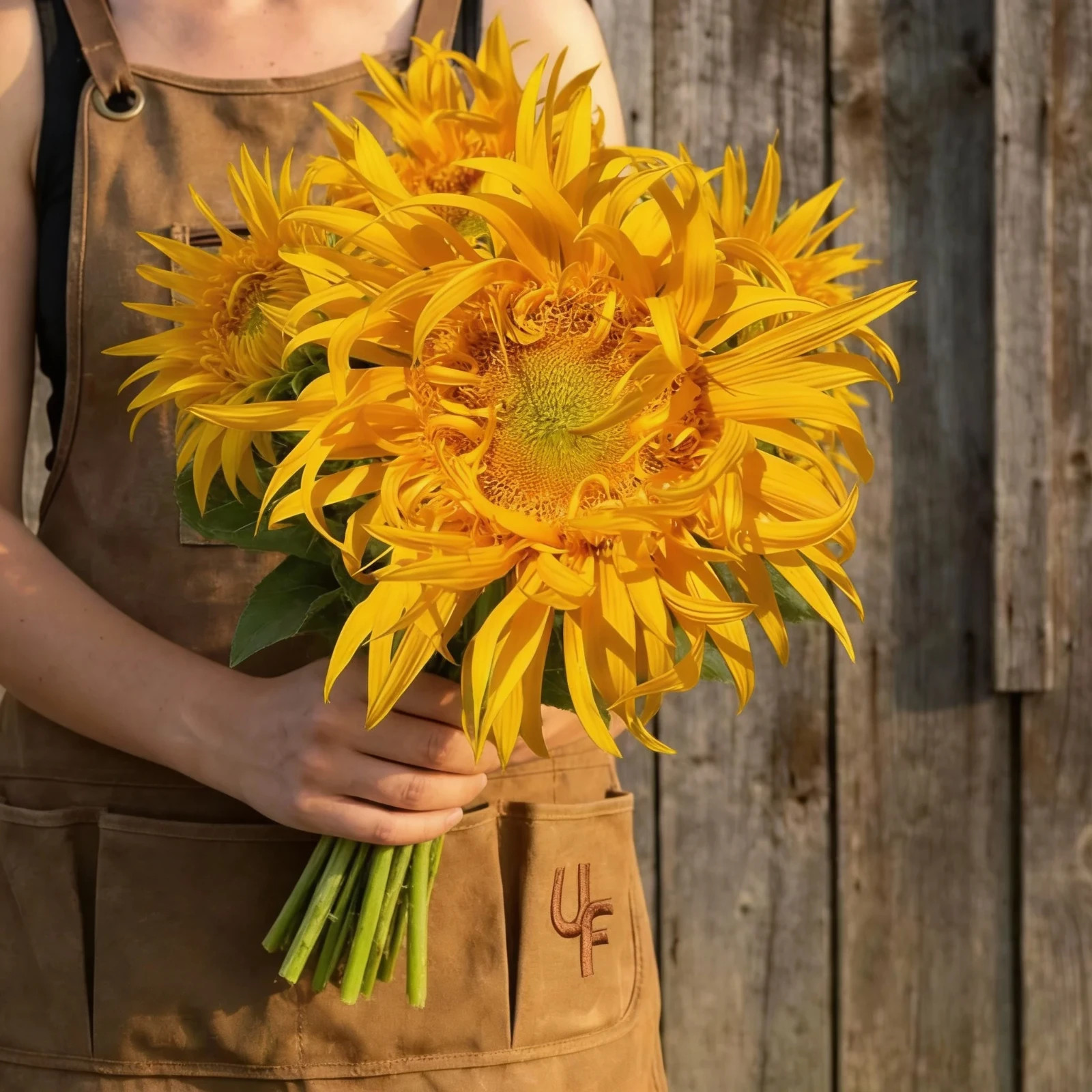15 Just Crazy Sunflower Seeds. Organic. USA Seeds. Ships free