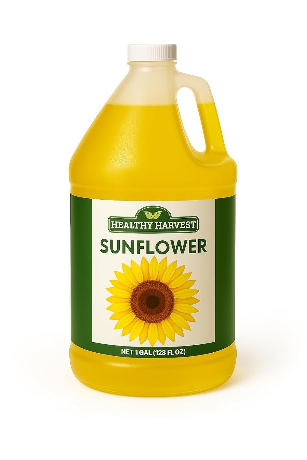 Healthy Cooking Oil – Non-GMO Sunflower Oil with Omega-3 & Vitamin E – 1 Gallon