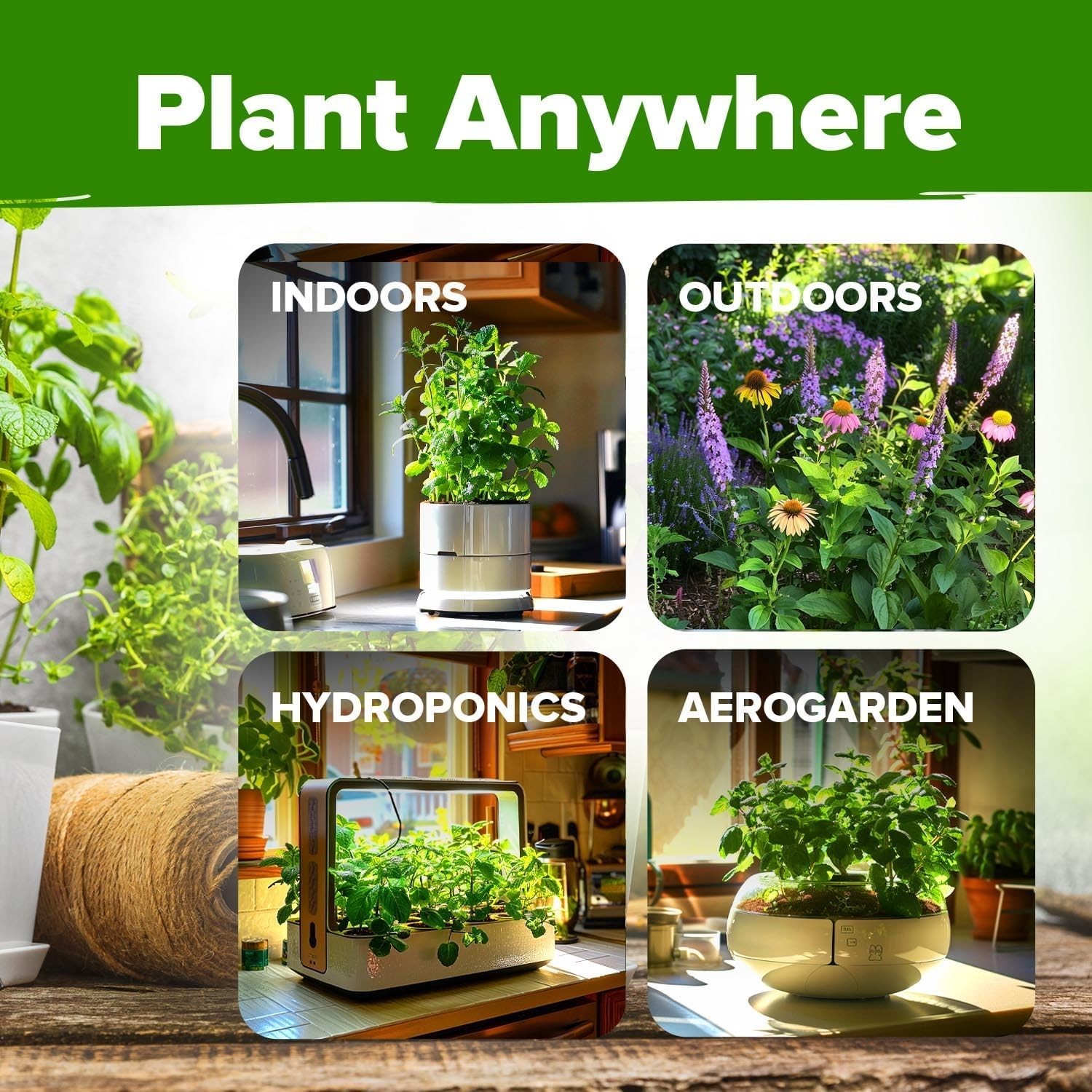 Medicinal Herb Seeds Vault – 2,000+ NON-GMO Heirloom Seeds for Indoor & Outdoor