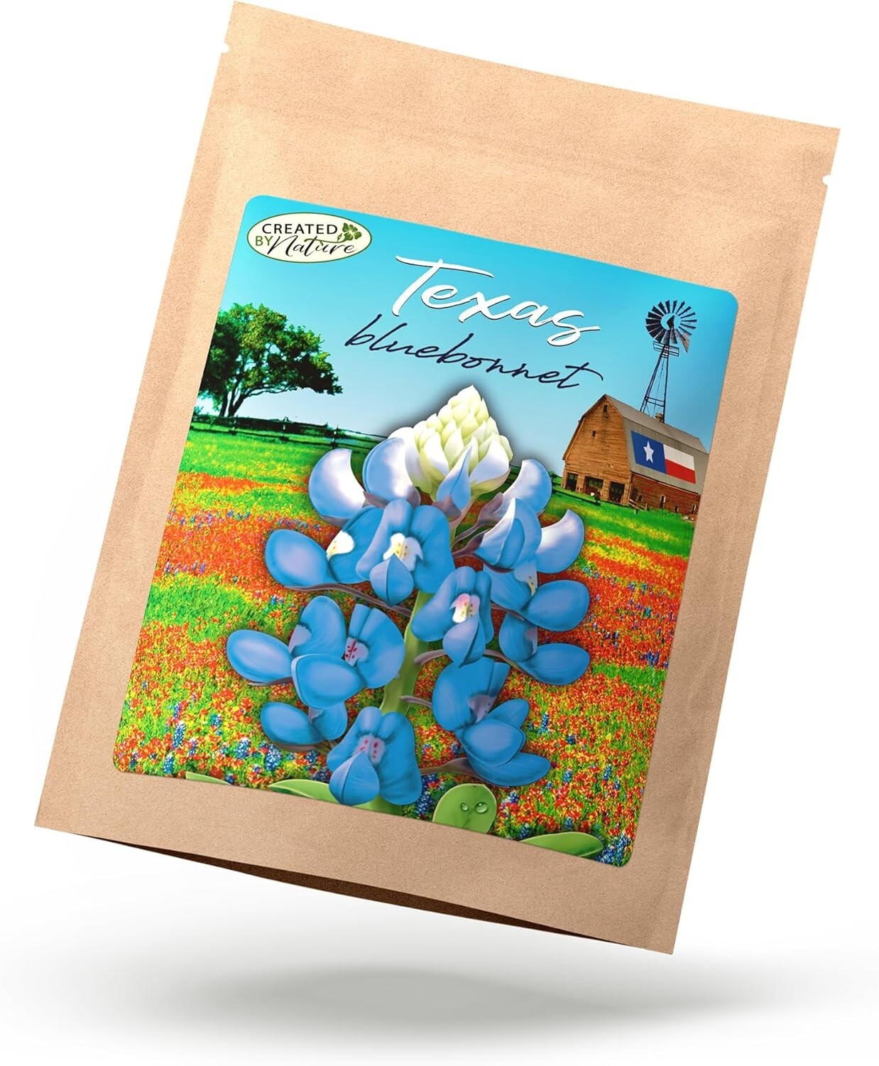 Texas Bluebonnet Wildflower Seeds (Lupinus Texensis) – over 750 Premium Seeds –
