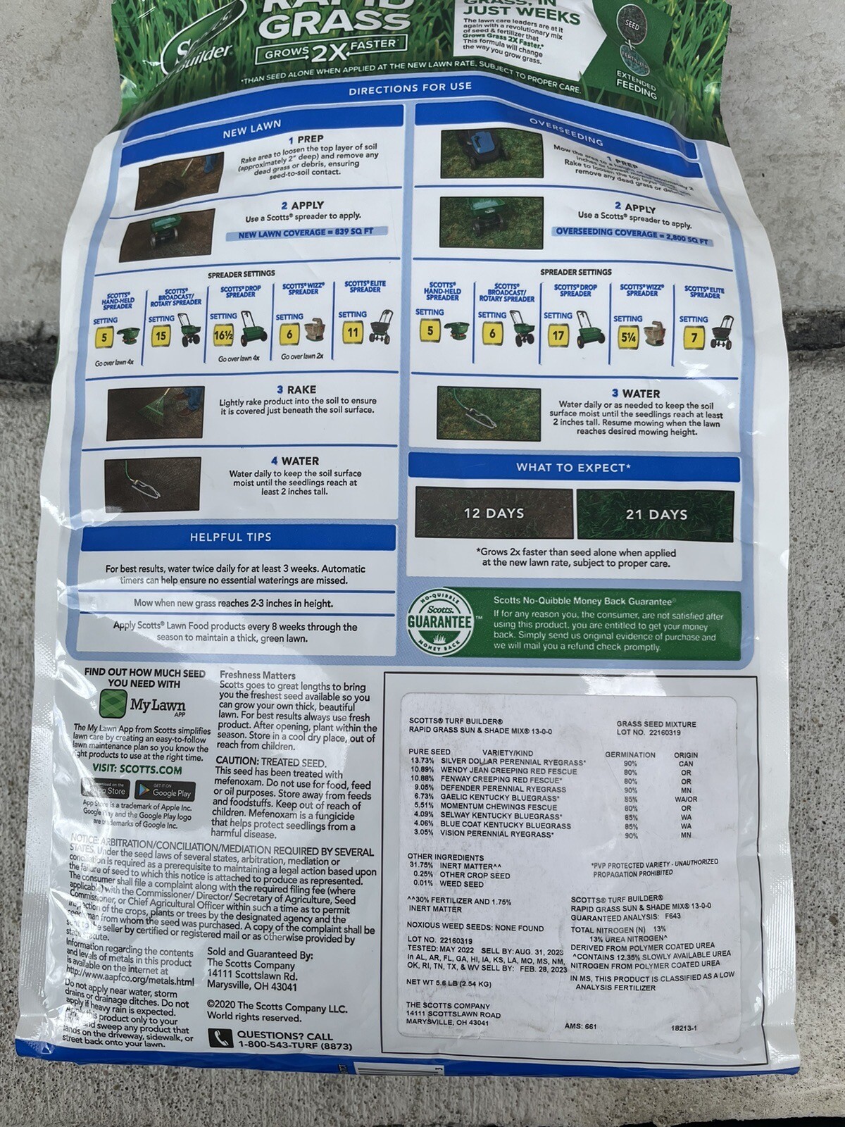 scotts turf builder grass seed