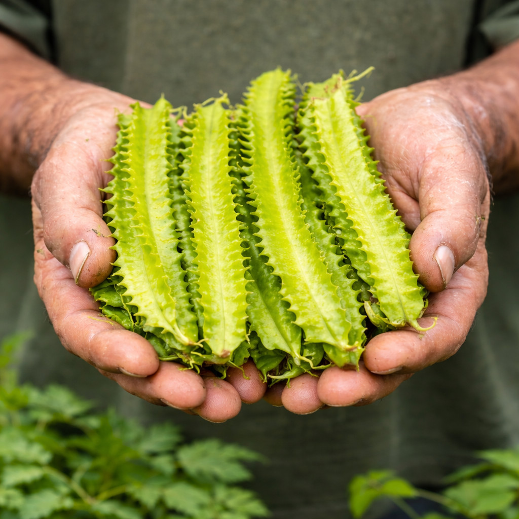 Winged Bean Seeds – Asparagus Pea / Dragon Bean, Crunchy 4-Wing Gourmet 10 Seeds