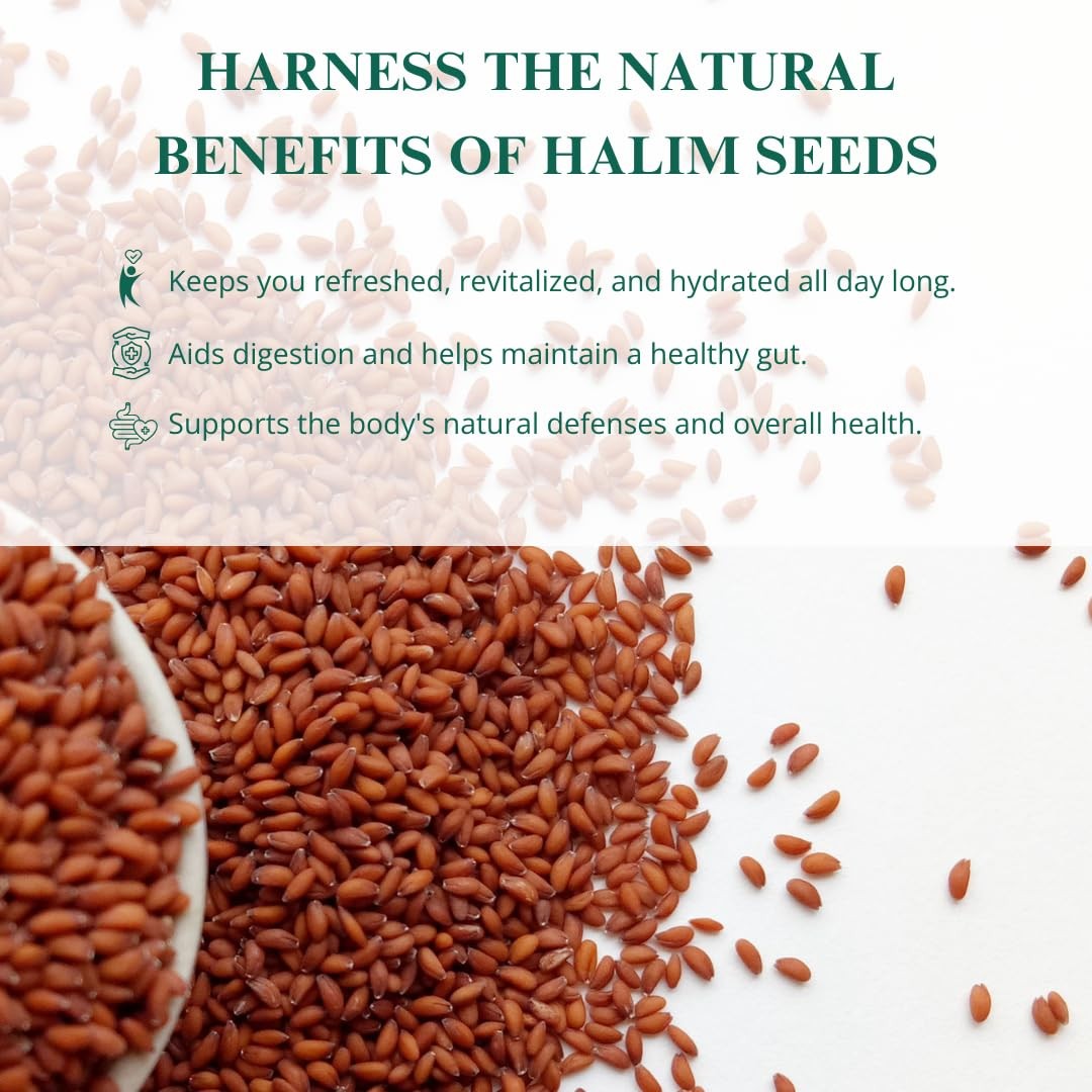 Nutriwish Halim Seeds Aliv/Garden Cress Seeds, 250 g | NutrientRich Superfood…
