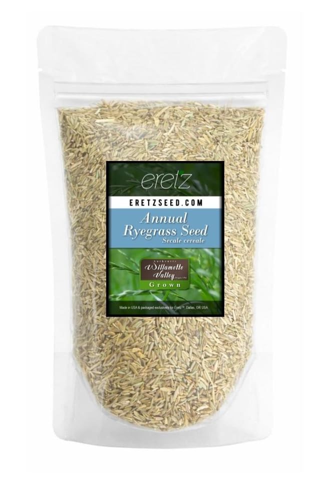 Annual RyeGrass Seed by Eretz Willamette Valley, Oregon Grown. No fillers, N…