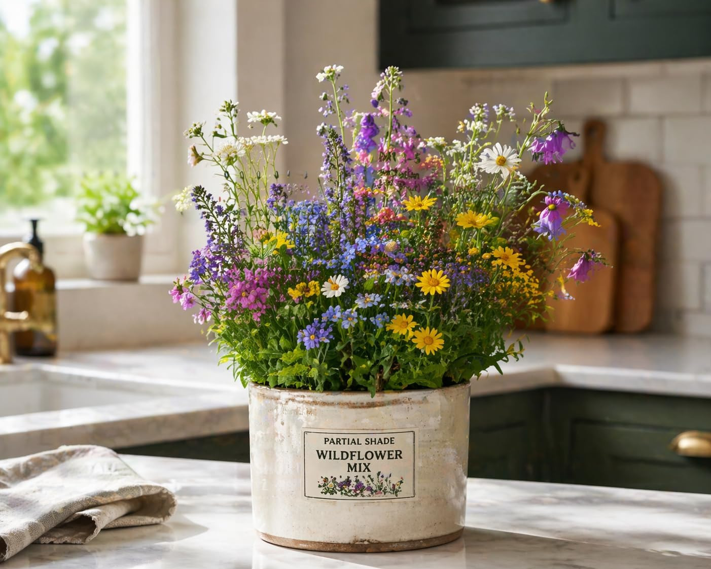 Partial Shade Wildflower Mix Seed (1Oz) – Shade-Loving Wildflowers That Produce