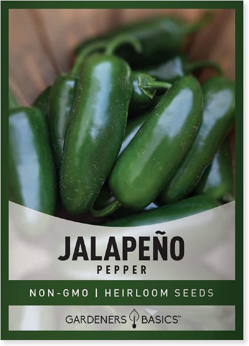 Easy to Grow Heirloom Jalapeno Seeds – Perfect for Salsa & Cooking Enthusiasts