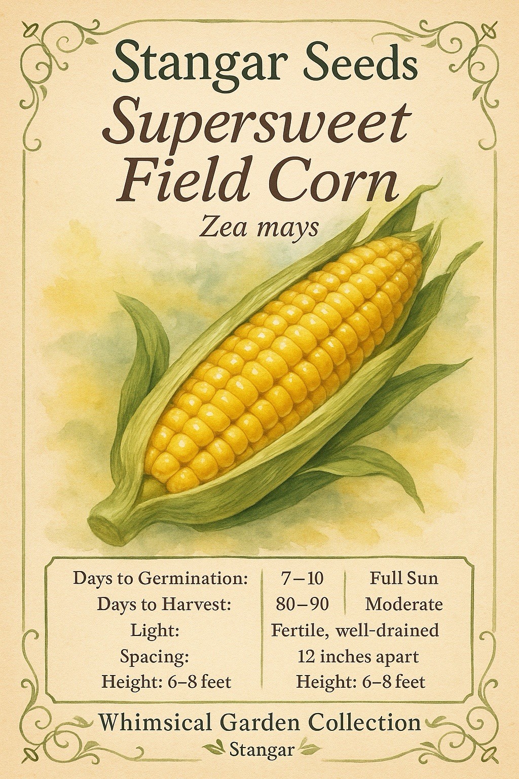 Stangar Super Sweet Field Corn