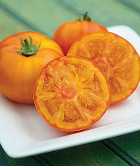 Orange Beefsteak Tomato Seeds | NON-GMO | Heirloom | Fresh Vegetable Seeds