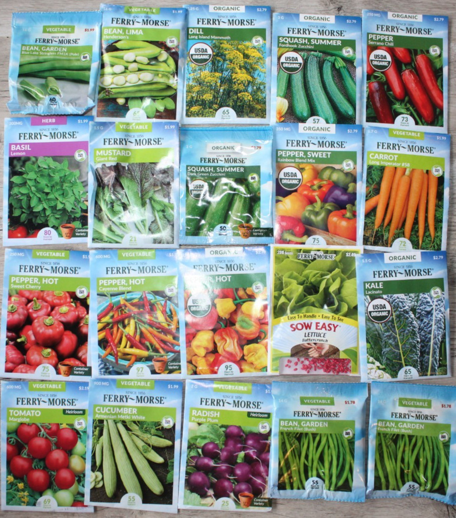 100 pack Garden Seeds Bundle – 12/25 $250-$300+ GRAB BAG MYSTERY BAG *READ* 4