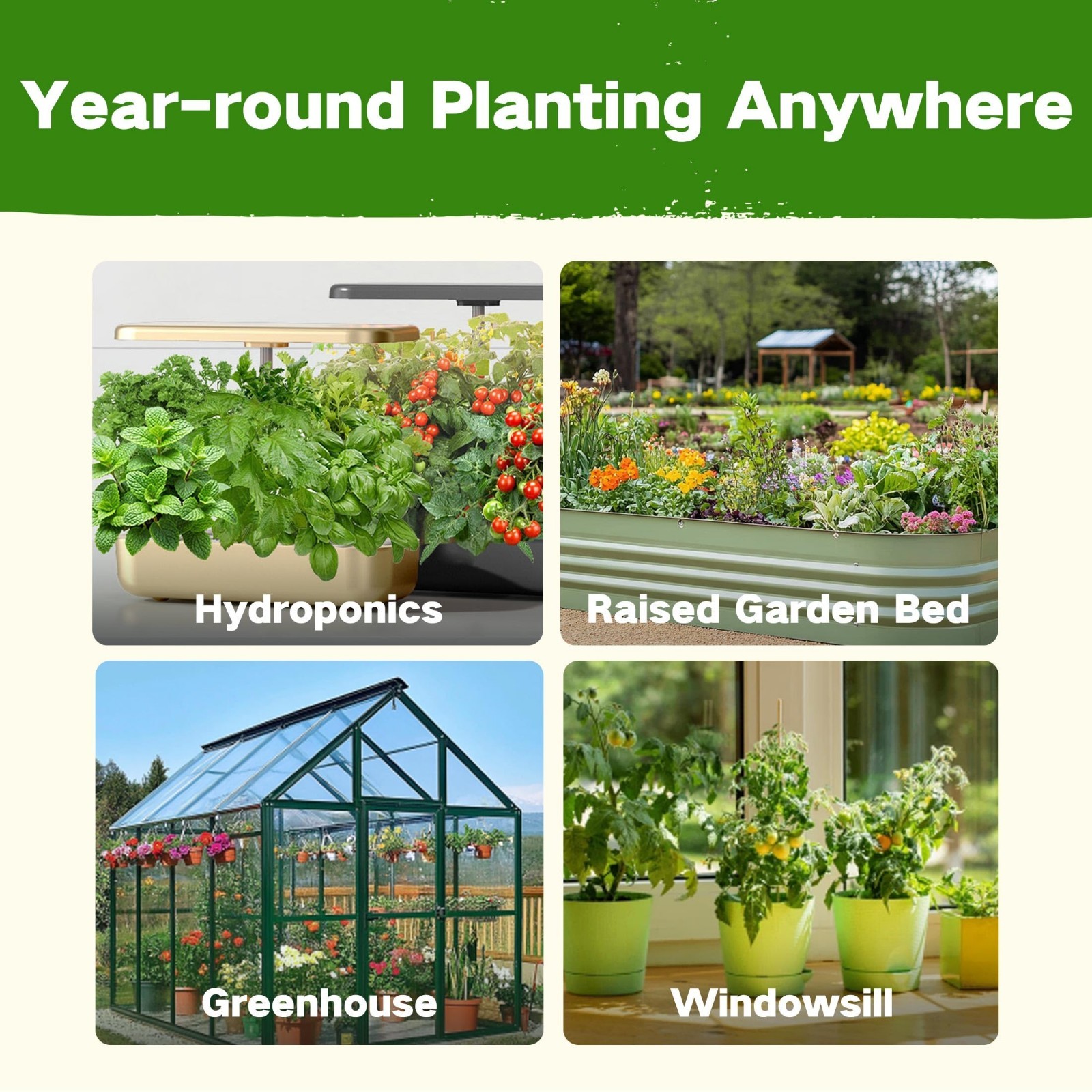 Heirloom Seed Bank – 30,000+ Non-GMO Seeds, 32 Varieties for Garden & Survival K