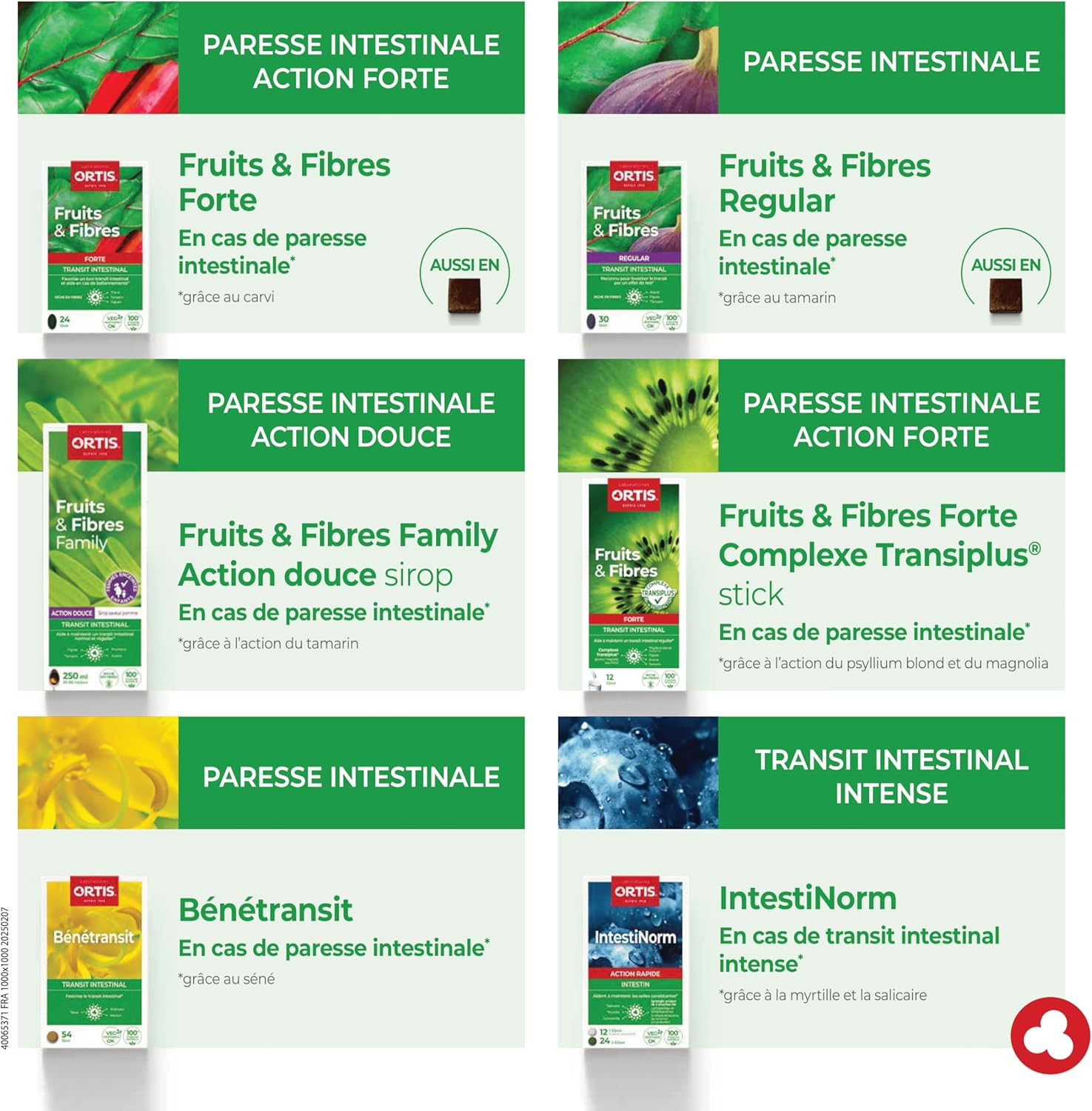 Fruits & Fibres Regular 24 Cubes