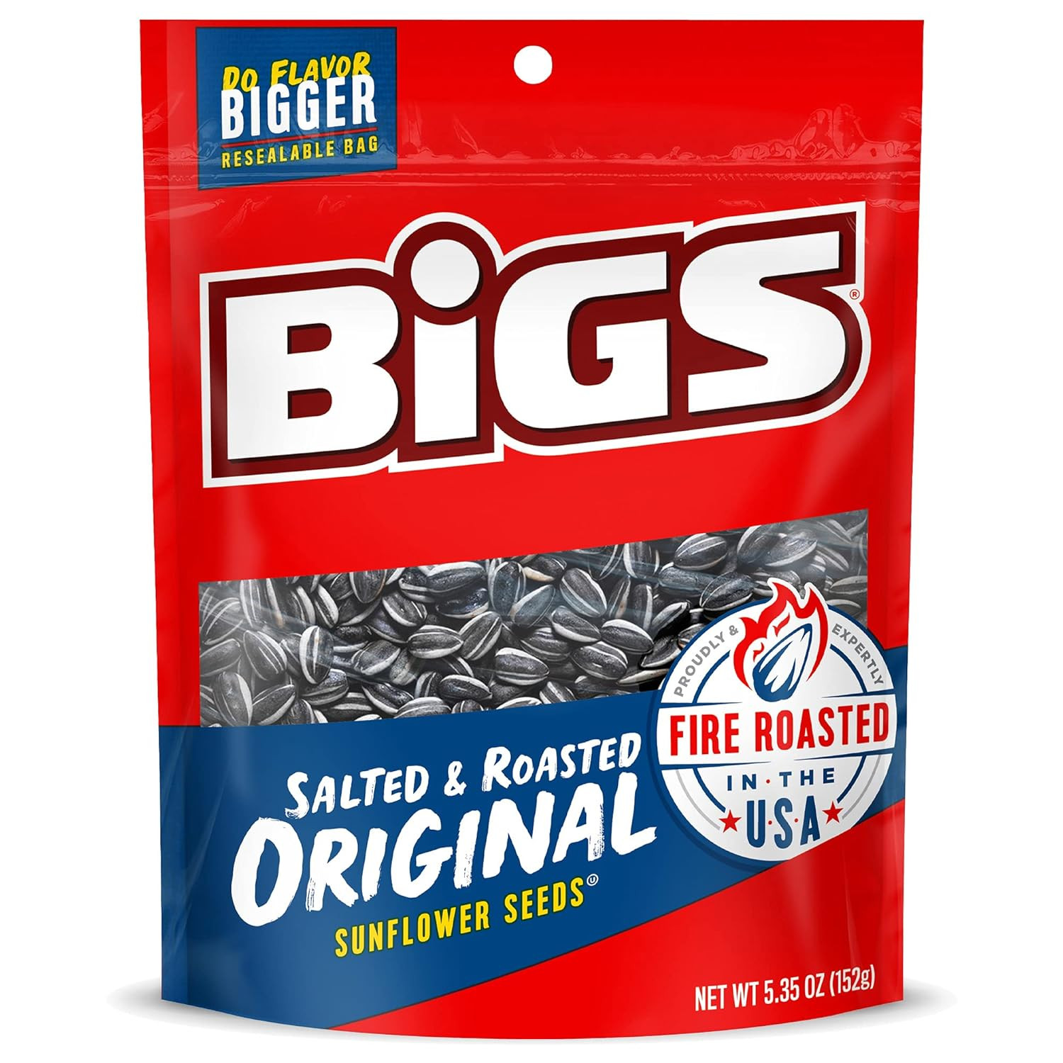 New Sunflower Seeds Salted Roasted Original Flavor 5.35 Oz 12 Pack Fast Shipping