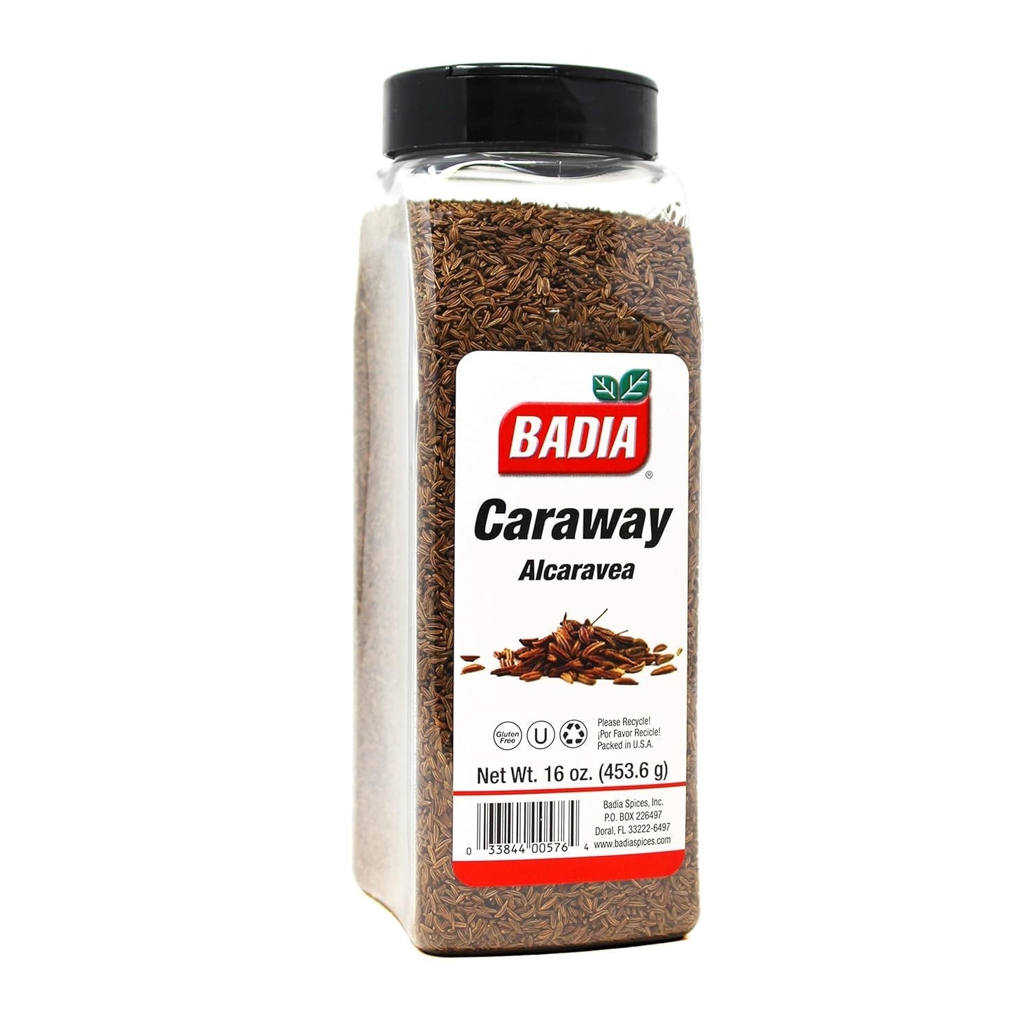 16 oz Whole Caraway Seeds – Gluten-Free, Perfect for Cooking & Baking