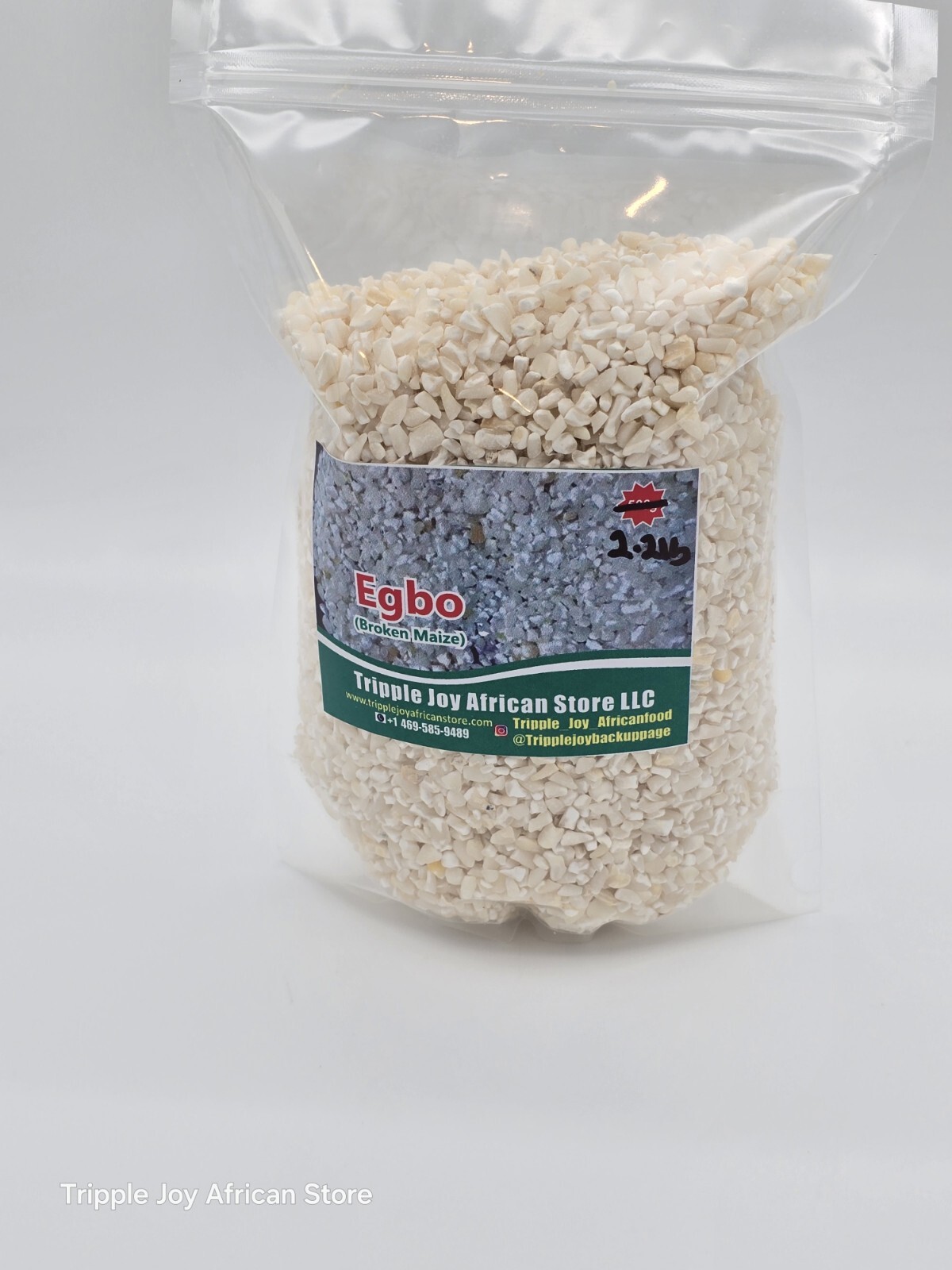 Peeled Broken Corn( Agbado Egbo) 2.2lb