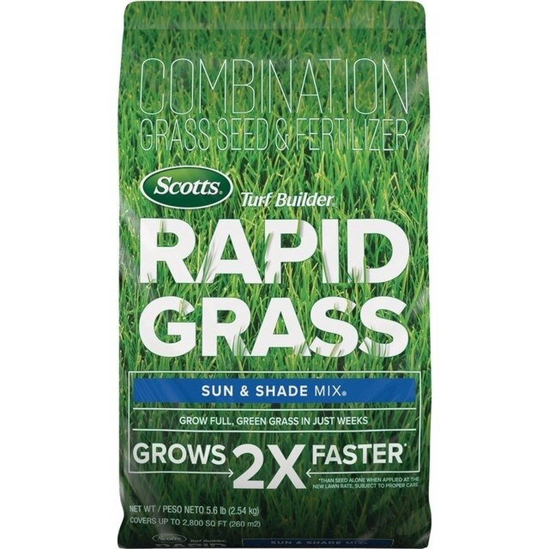 SCOTTS GRASS SEED Turf Builder Rapid Grass Sun & Shade Mix