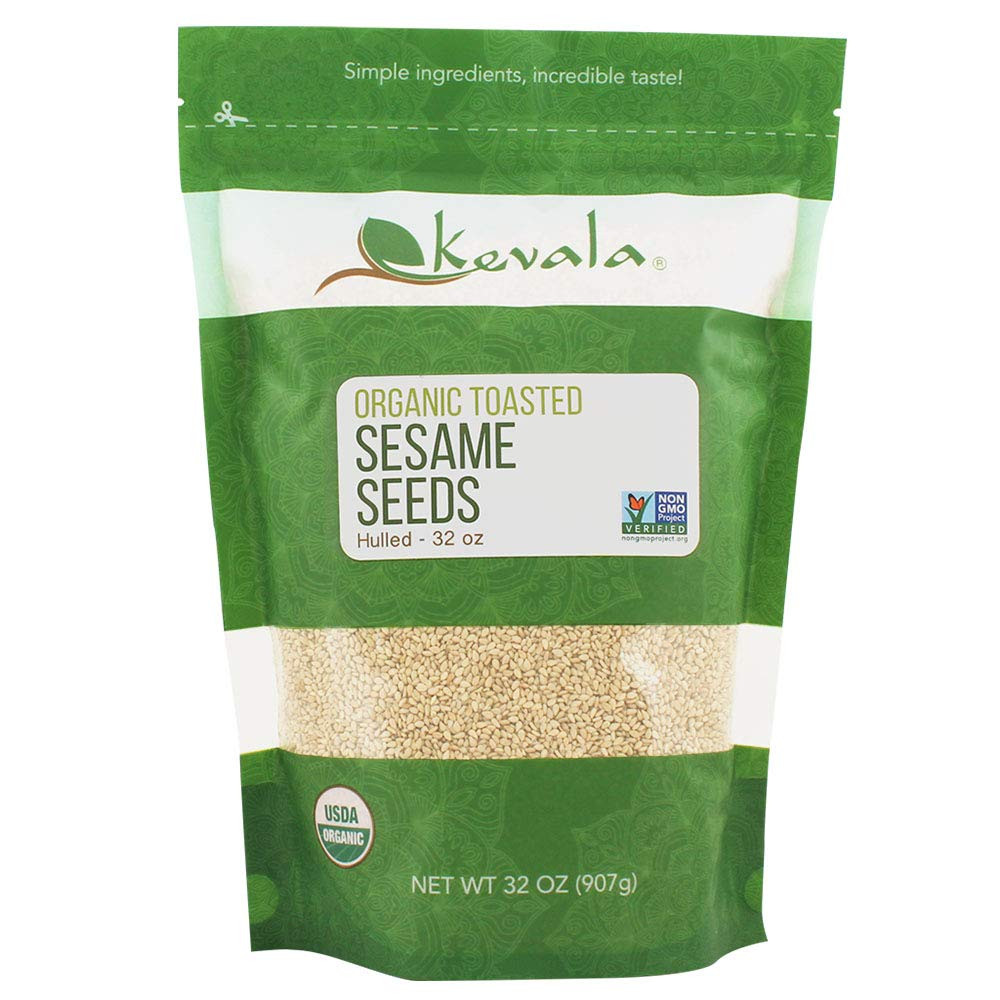 Kevala Organic Toasted Sesame Seeds 2Lbs