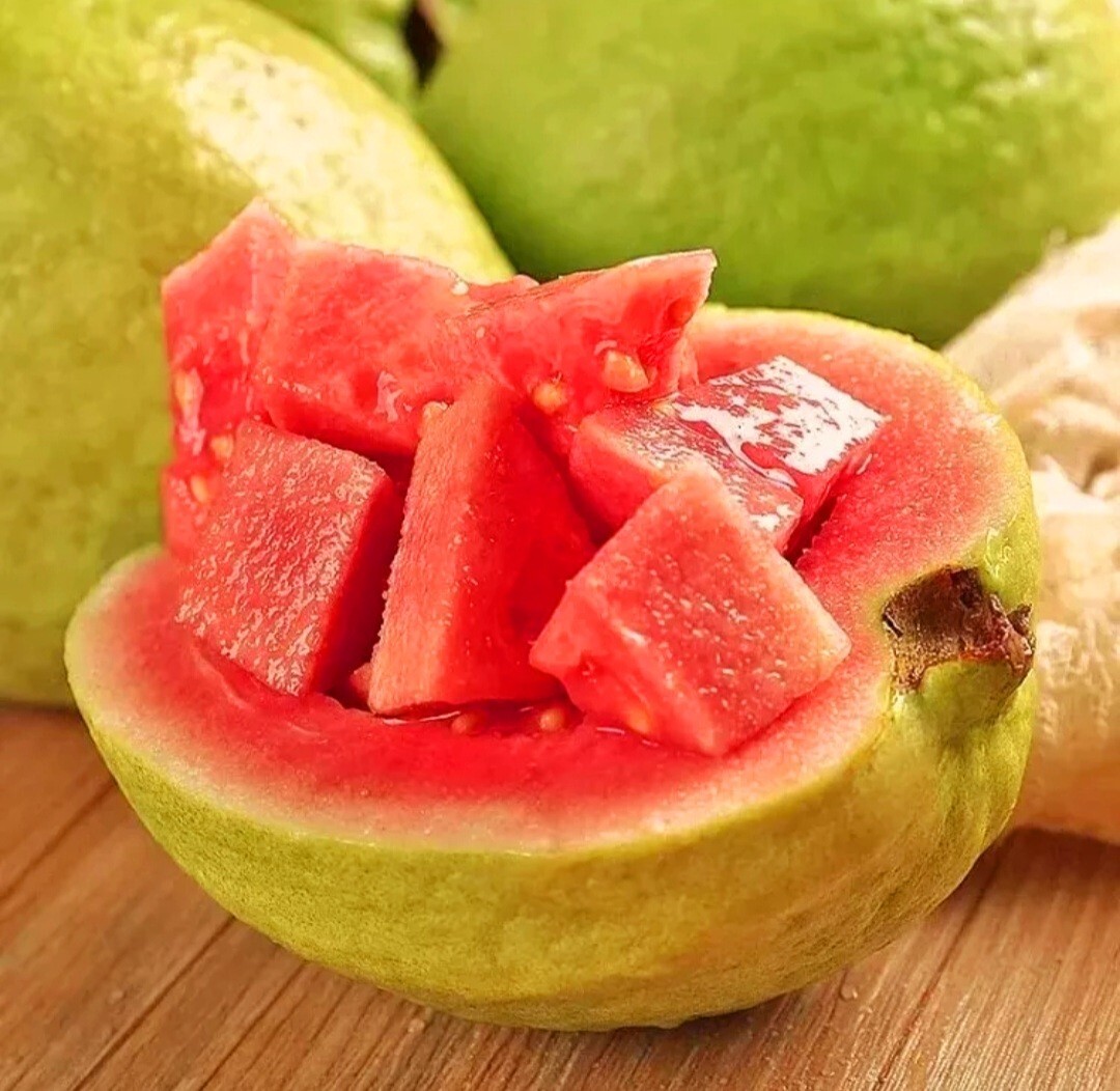 30 Pink Guava Tree Seeds Tropical Strawberry Ruby Supreme Psidium guajava