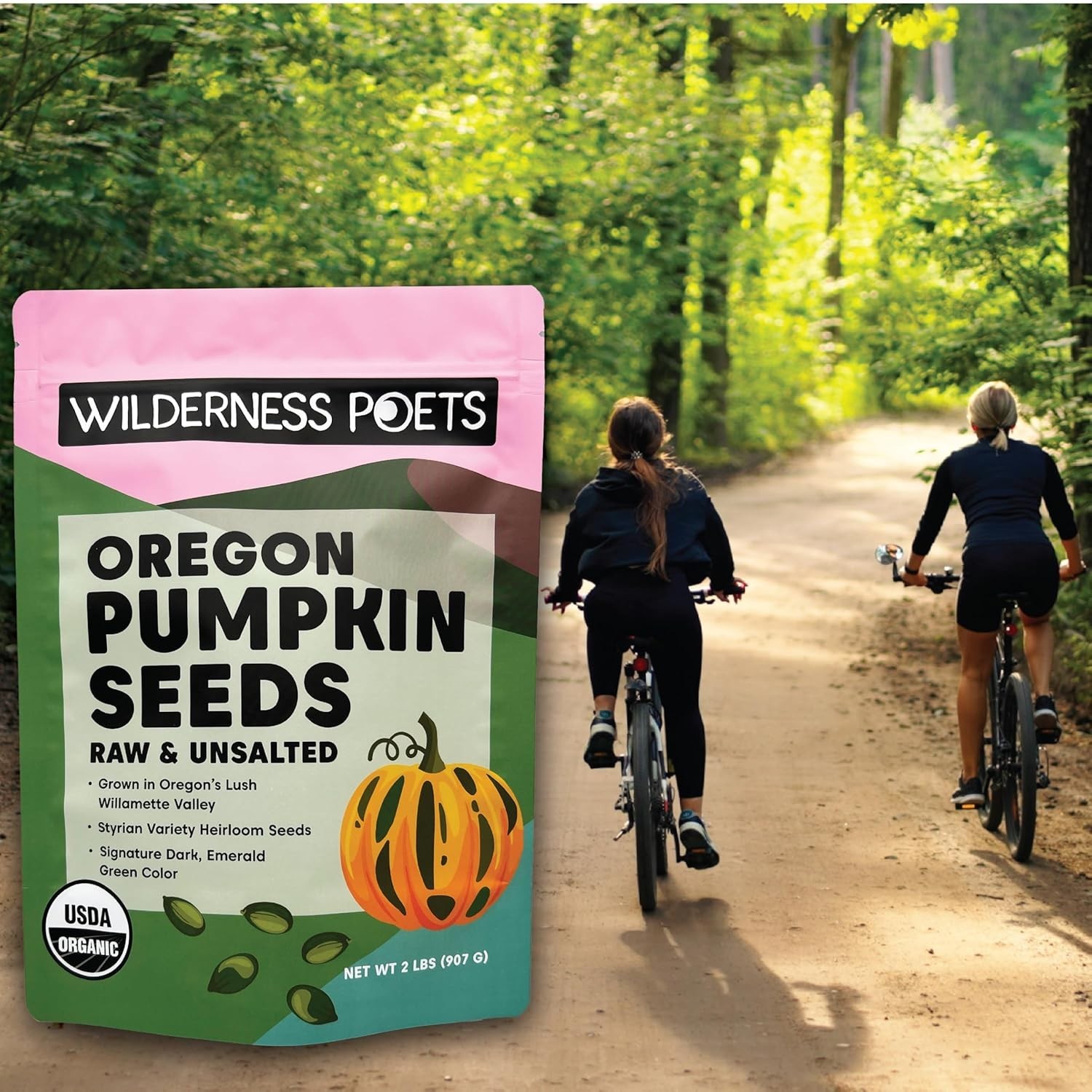 Bulk 2lb Organic Raw Pumpkin Seeds – GMO-Free & Flavorful Heirloom Snack