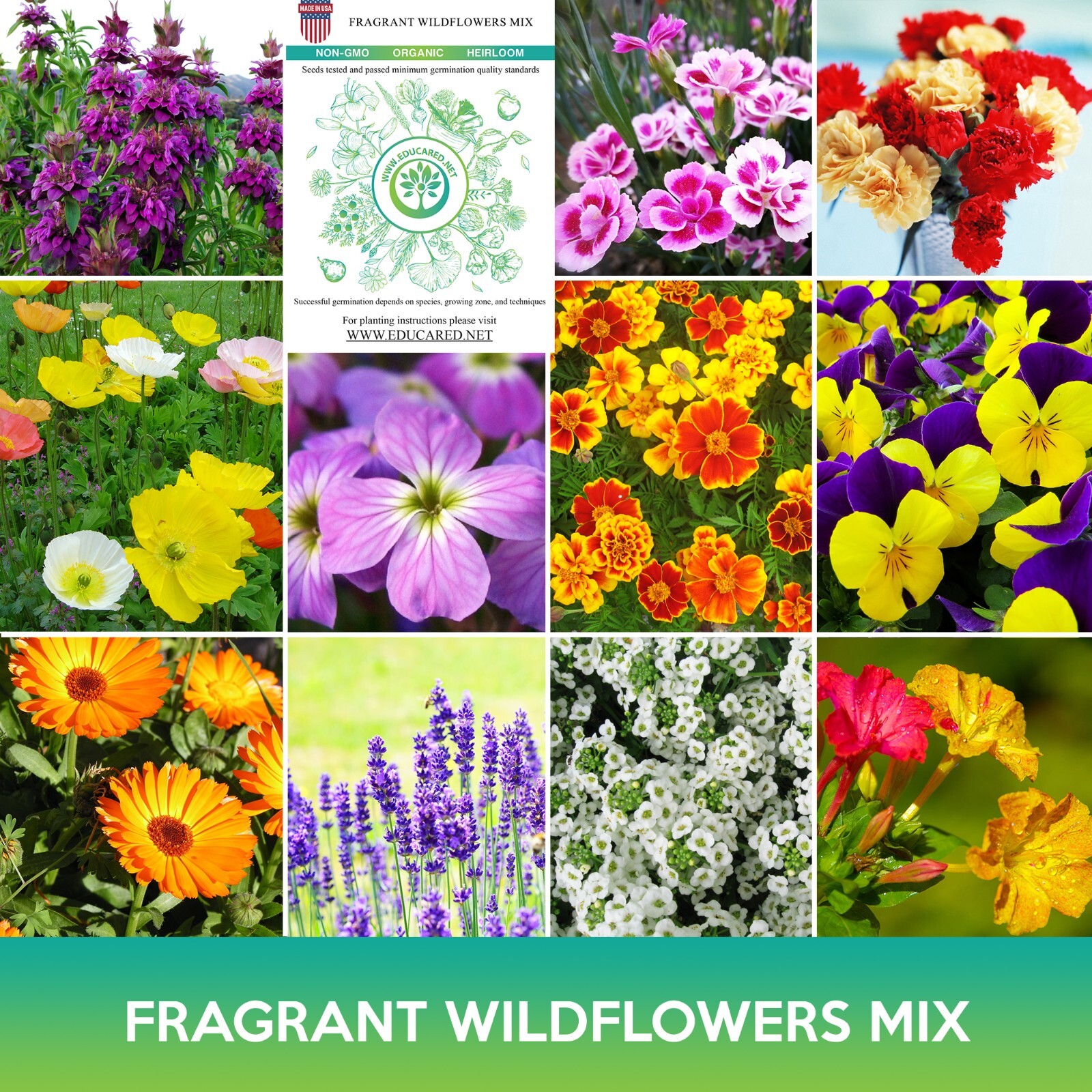 Fragrant Wildflower Mix Seeds