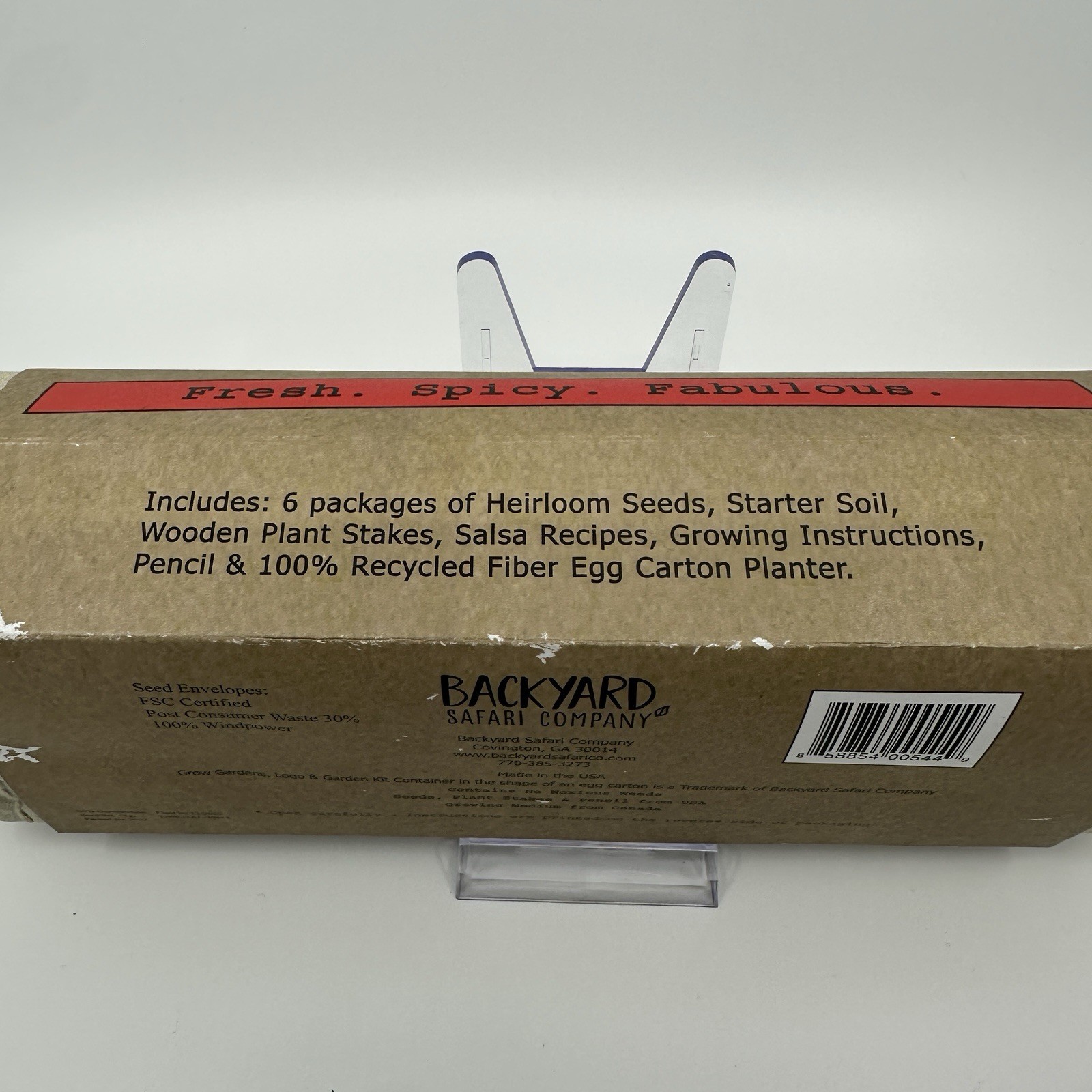 Backyard Safari Company Grow Salsa. New Sealed. Heirloom Seeds.