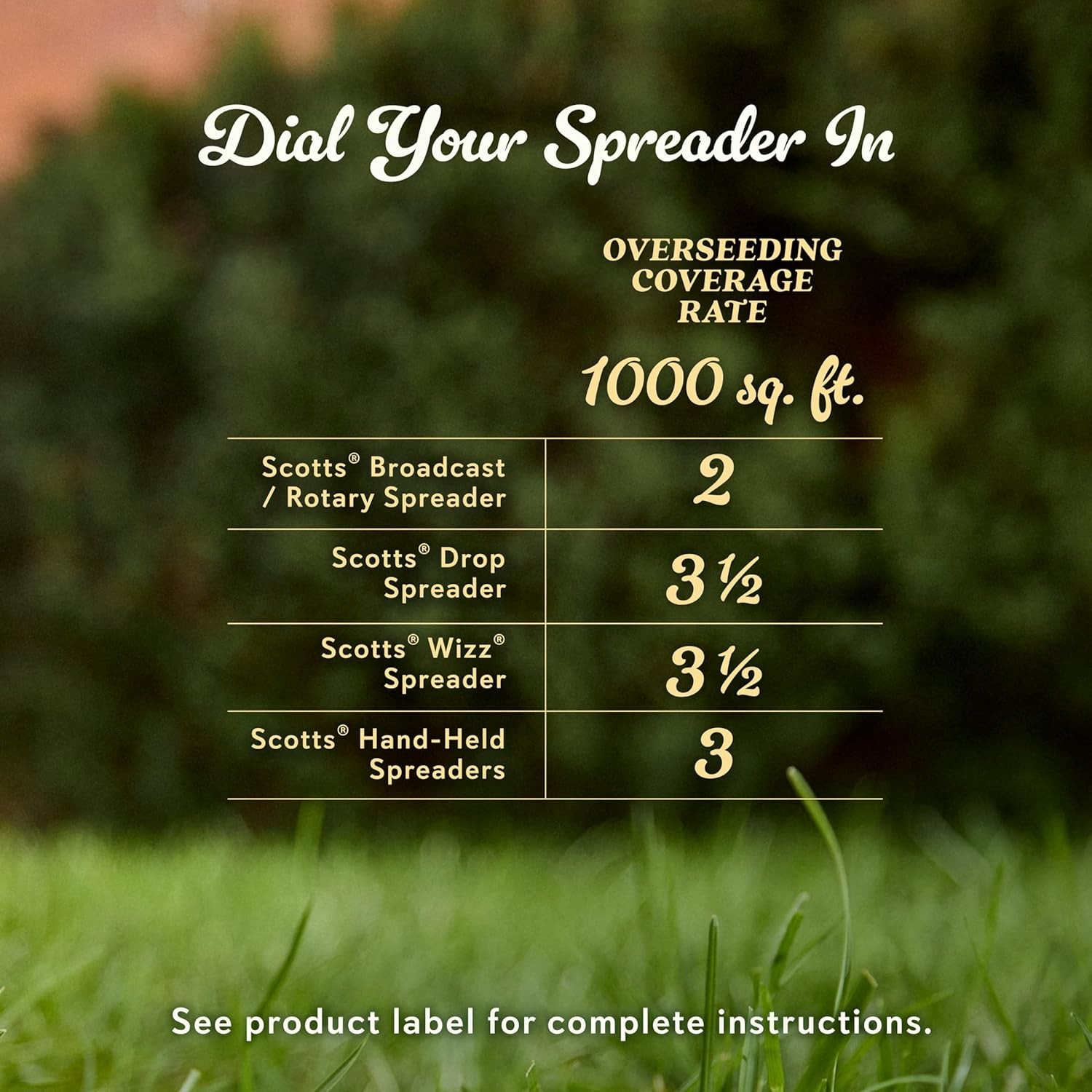 O.M. Scott and Sons Clover Seed, Lawn Seed Grows a Naturally Low Maintenance, Dr