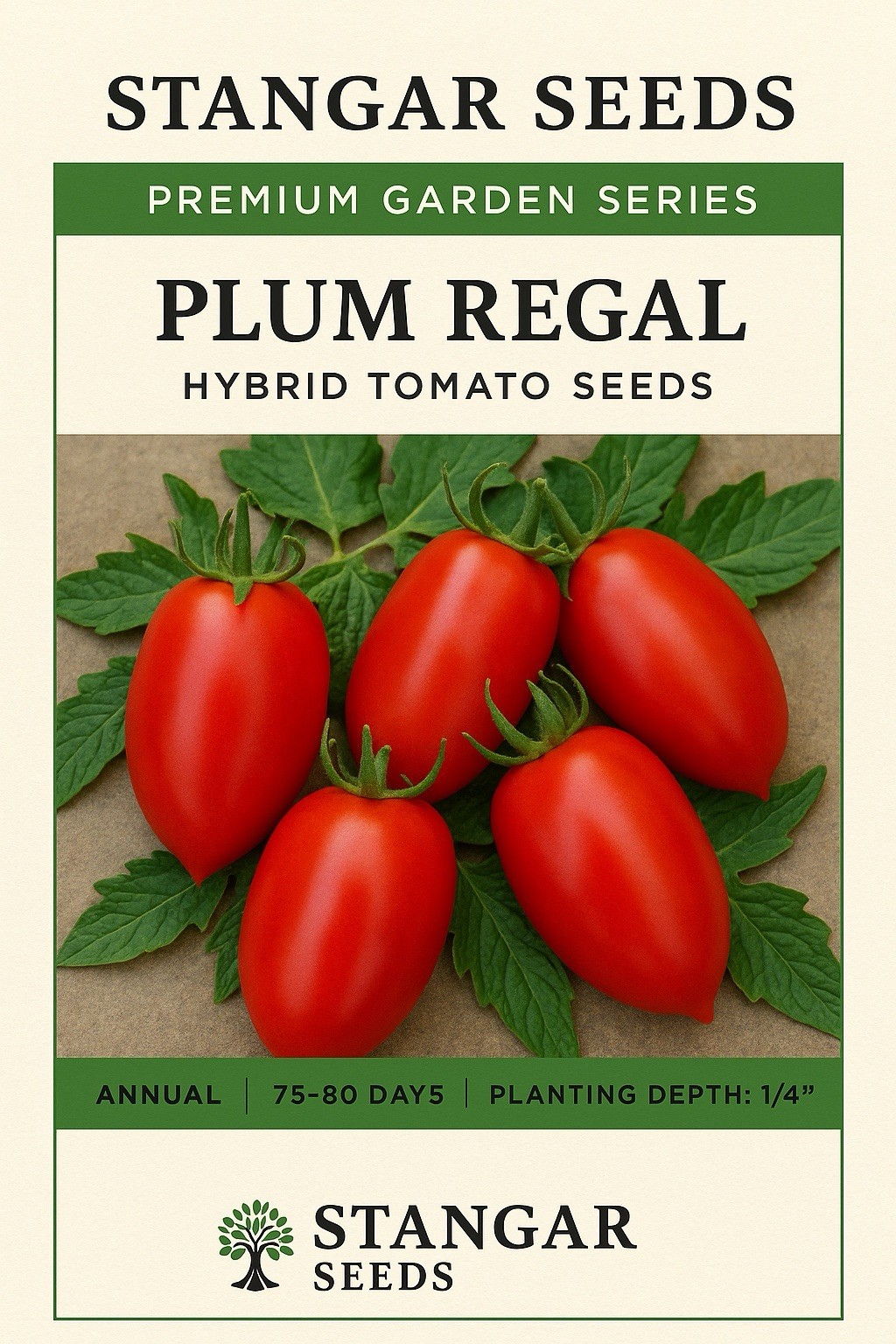 Stangar Plum Regal Hybrid Tomato Seeds