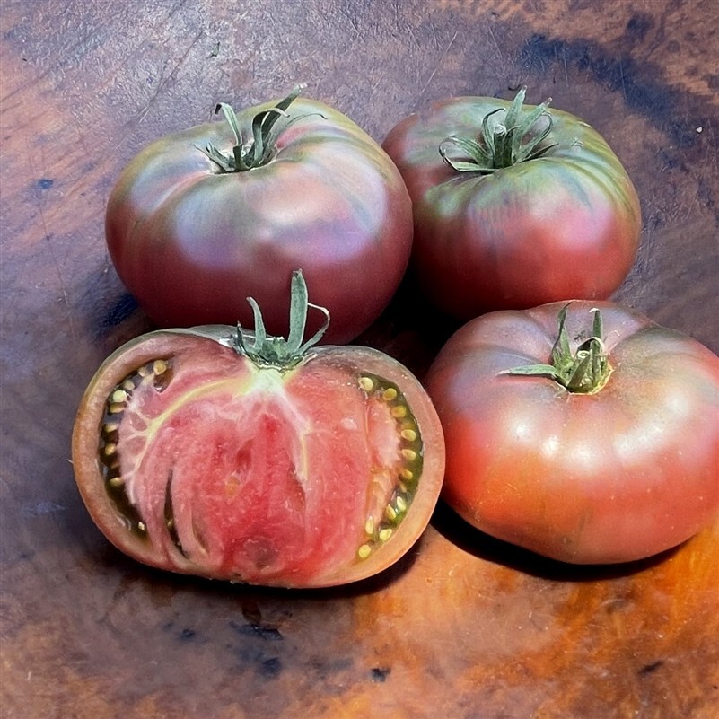 25 Premium Cherokee Purple | NON-GMO | Tomato Seeds-B 18