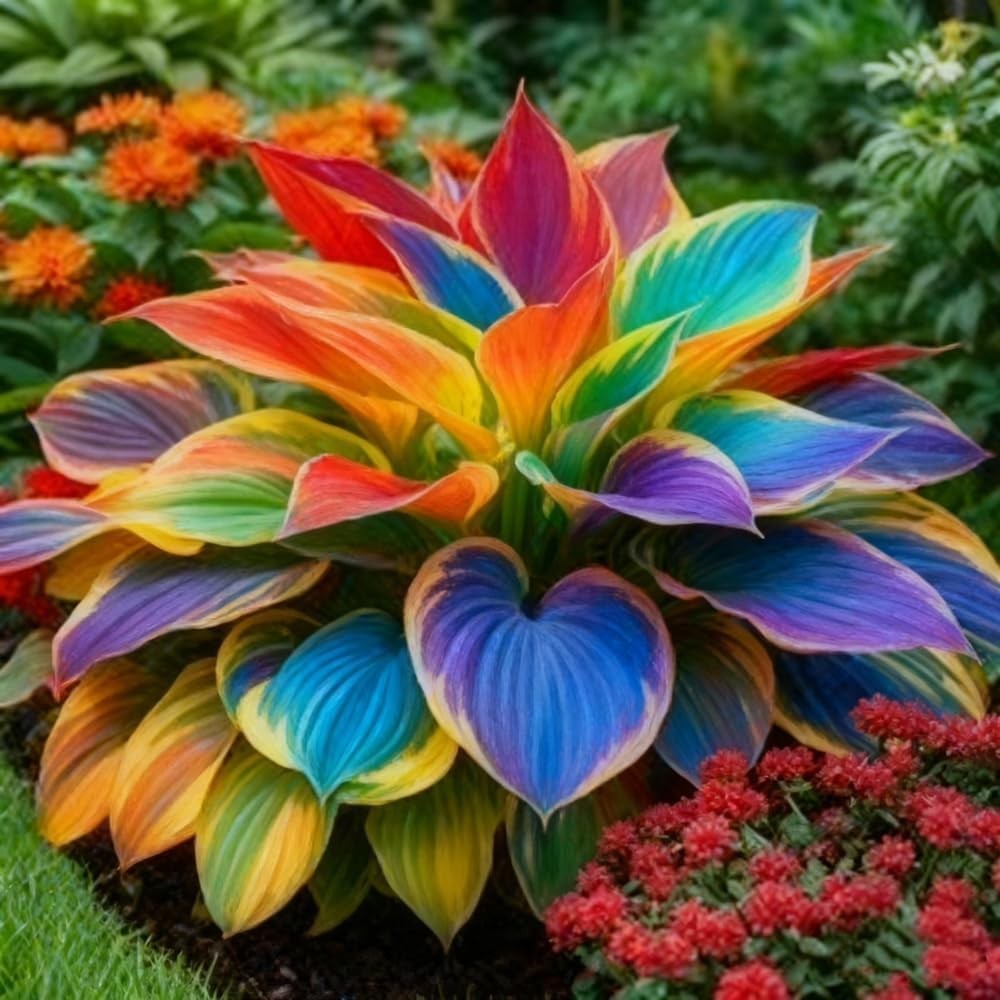 302+ Hosta Seeds for Planting Outdoors, Hosta Seeds Shade Plant Seeds Perenni…