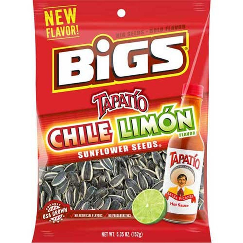 Big Chile Limon Sunflower Seeds, 5.35 Ounce (Pack of 12)