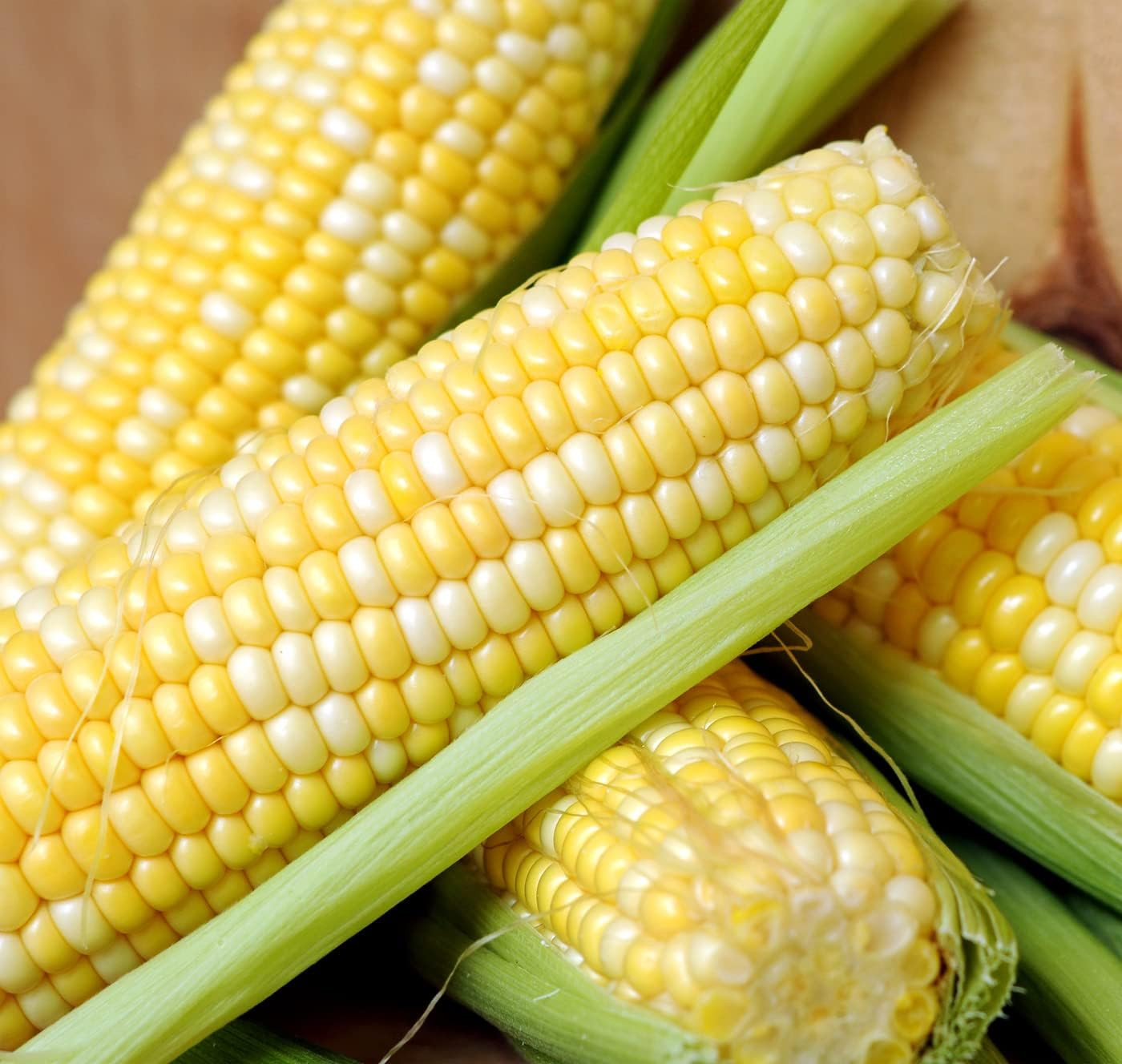 Sweet Corn Peaches and Cream 100 Seeds (Zea Mays) Non GMO – Untreated Seed