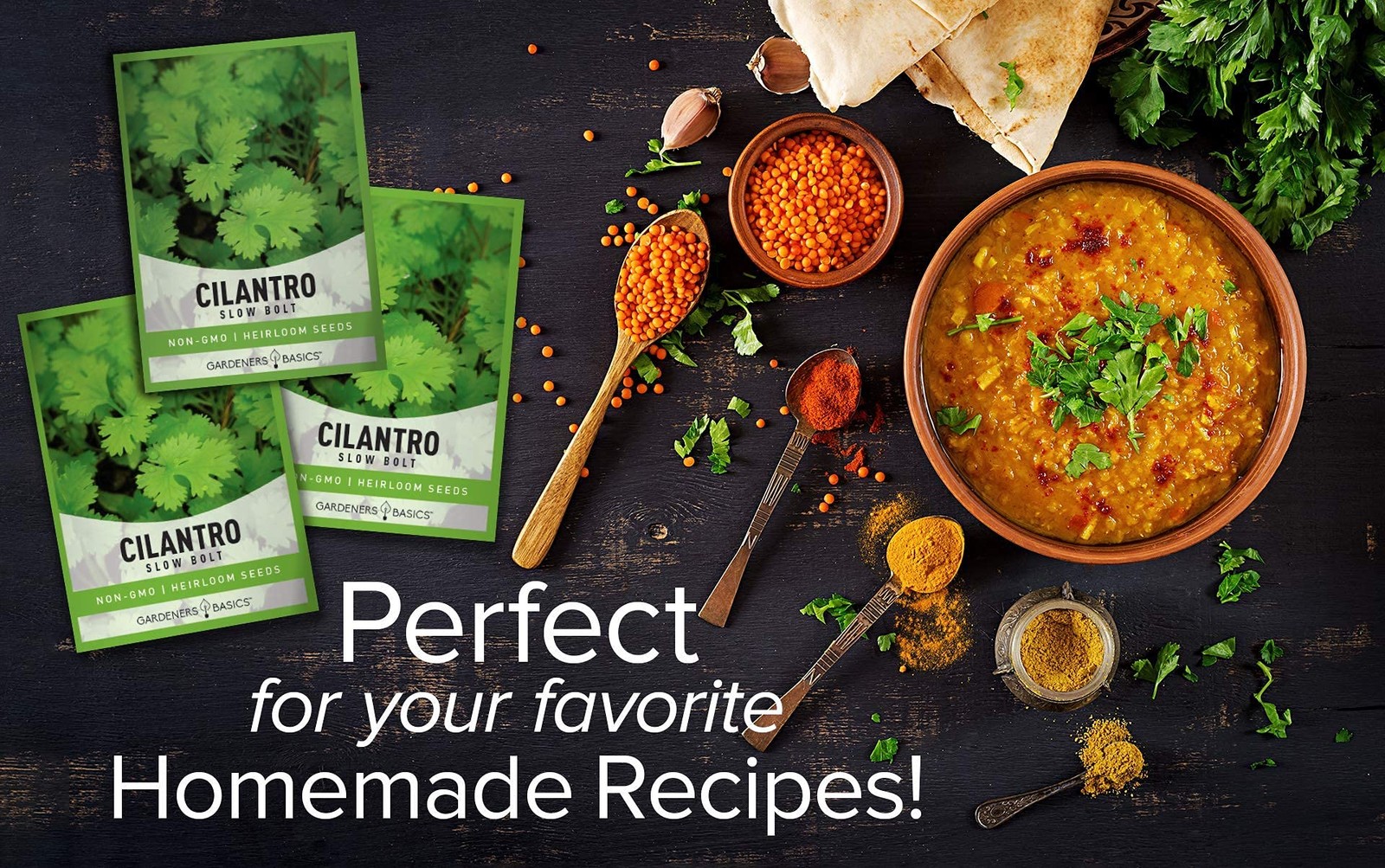 Cilantro Seeds for Planting Heirloom Non-GMO Herb Coriander Plant Seeds for H…