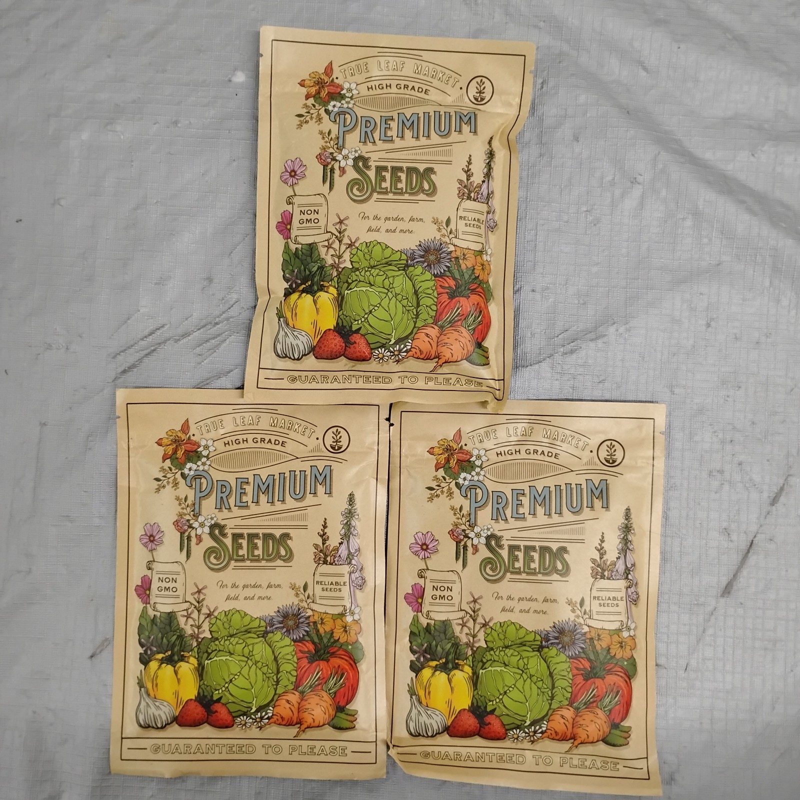 True Leaf Market Seeds Microgreens Beets, Cabbage & Radish Test 2021