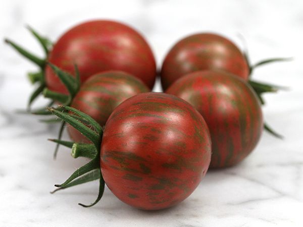 ORGANIC Purple Bumblebee Cherry Tomato Seeds 2025 HEIRLOOM Vegetable Garden