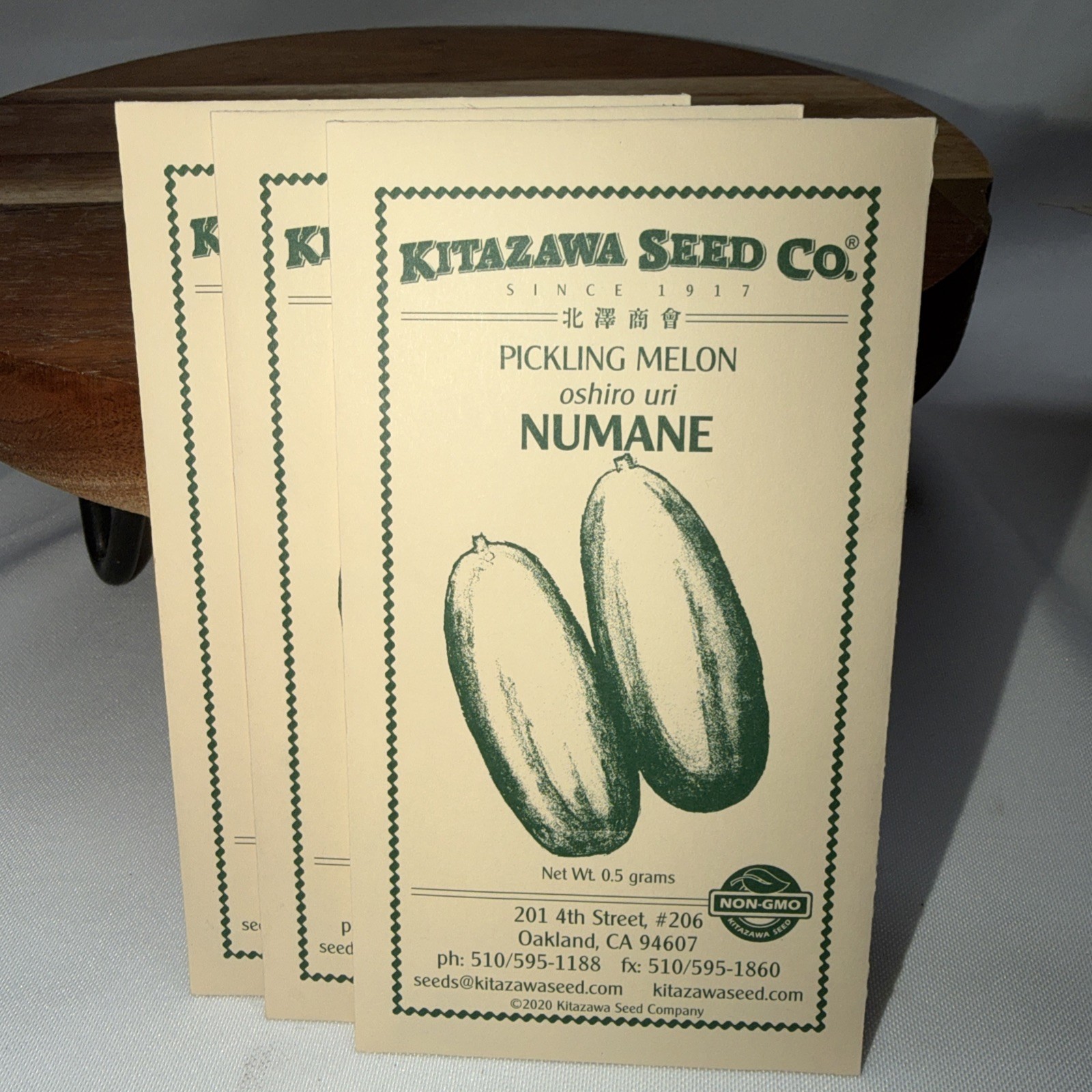 Pickling Melon Oshiro Uri Numane Seeds 1.5g