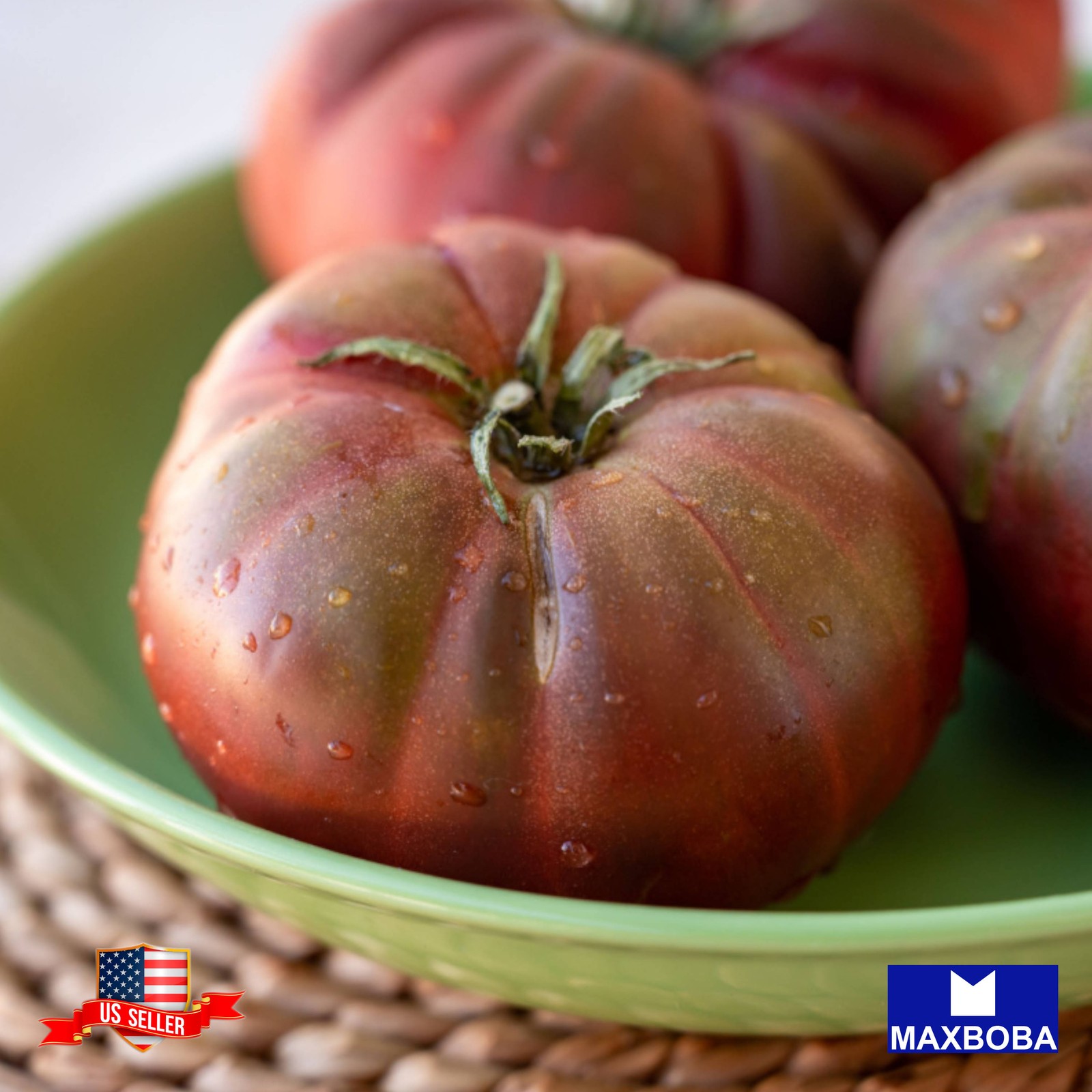 160 Tomato Fresh Seeds – Black Krim (Organic) Non-GMO Heirloom Vegetable