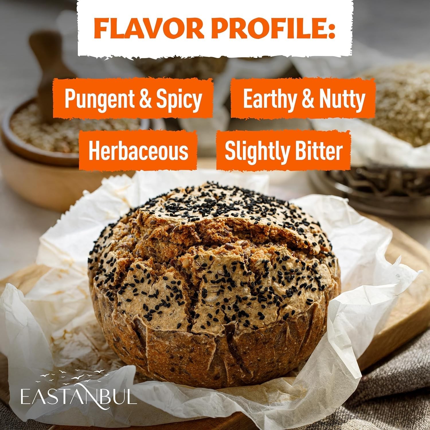 Flavorful 6.4 oz Nigella Sativa & Kalonji Seeds – Pure & Natural Spice Blend